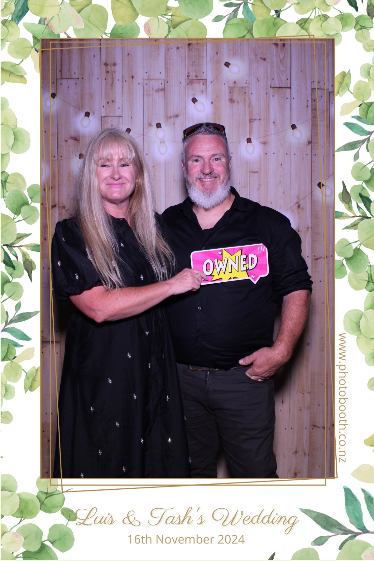 Luis and Tash's Wedding | View more photos from the event at gallery.photobooth.co.nz/u/SelfieCentral/Luis-and-Tashs-Wedding