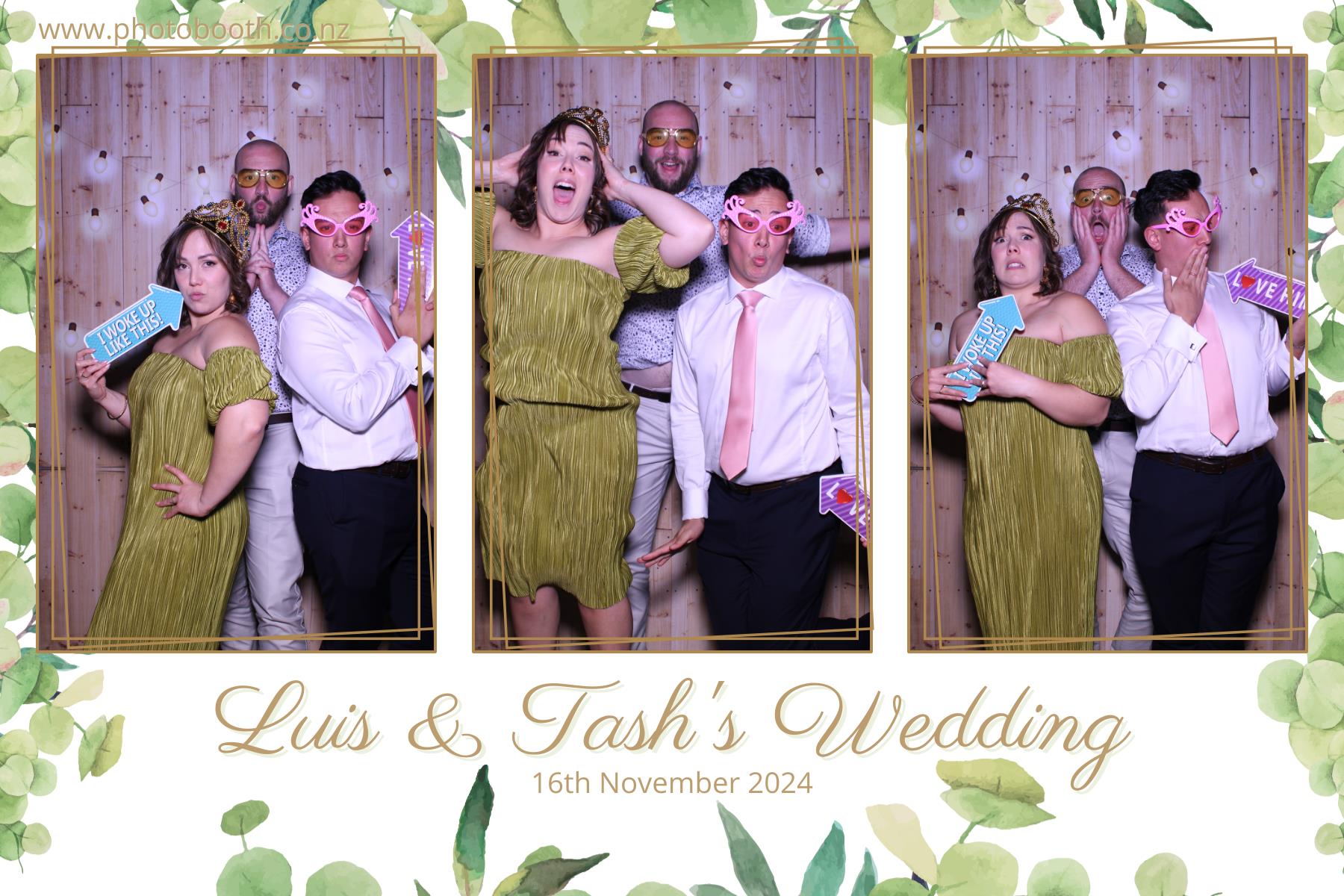 Luis and Tash's Wedding | View more photos from the event at gallery.photobooth.co.nz/u/SelfieCentral/Luis-and-Tashs-Wedding