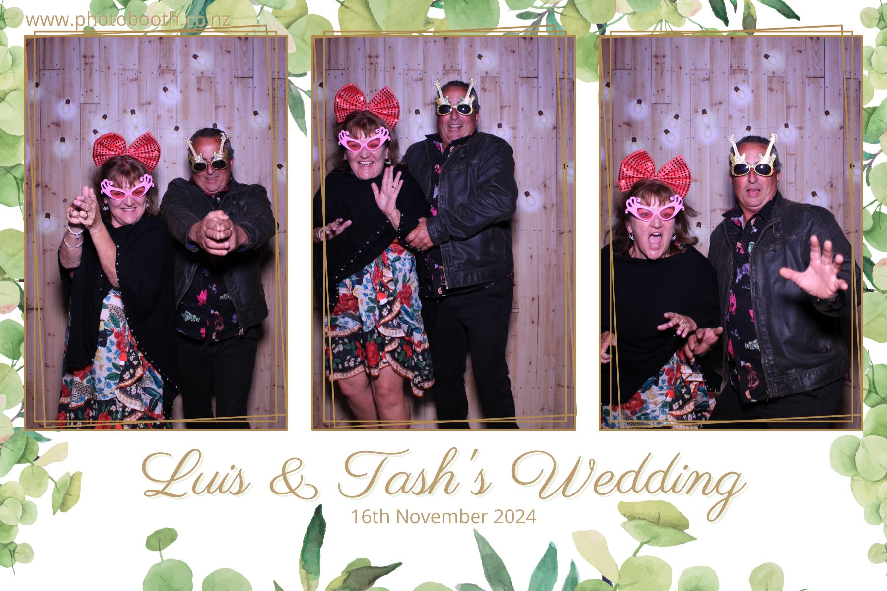 Luis and Tash's Wedding | View more photos from the event at gallery.photobooth.co.nz/u/SelfieCentral/Luis-and-Tashs-Wedding