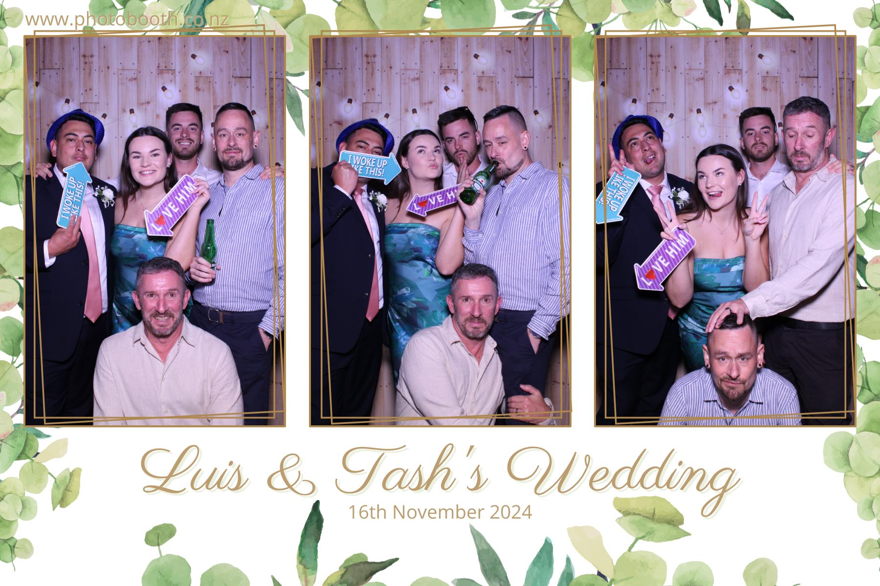 Luis and Tash's Wedding | View more photos from the event at gallery.photobooth.co.nz/u/SelfieCentral/Luis-and-Tashs-Wedding