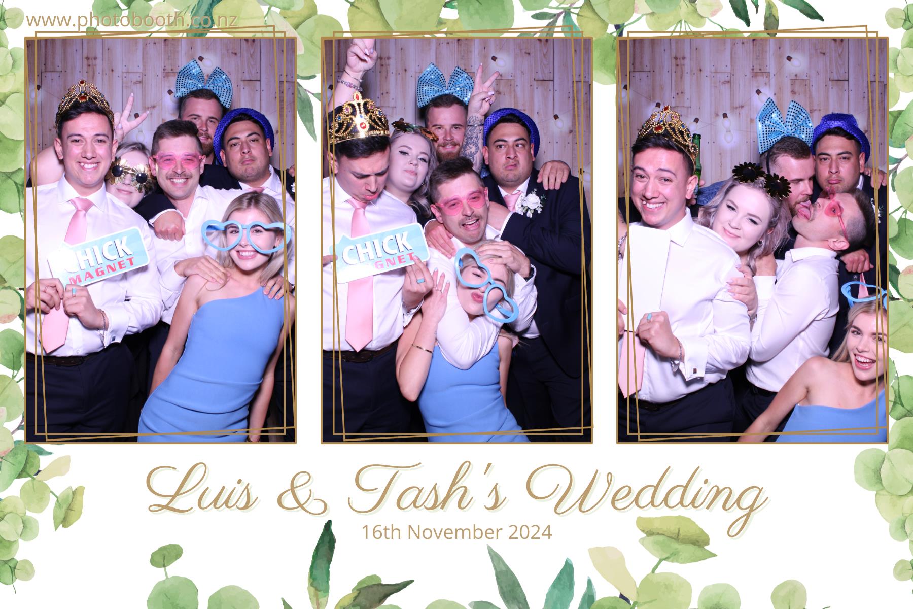 Luis and Tash's Wedding | View more photos from the event at gallery.photobooth.co.nz/u/SelfieCentral/Luis-and-Tashs-Wedding