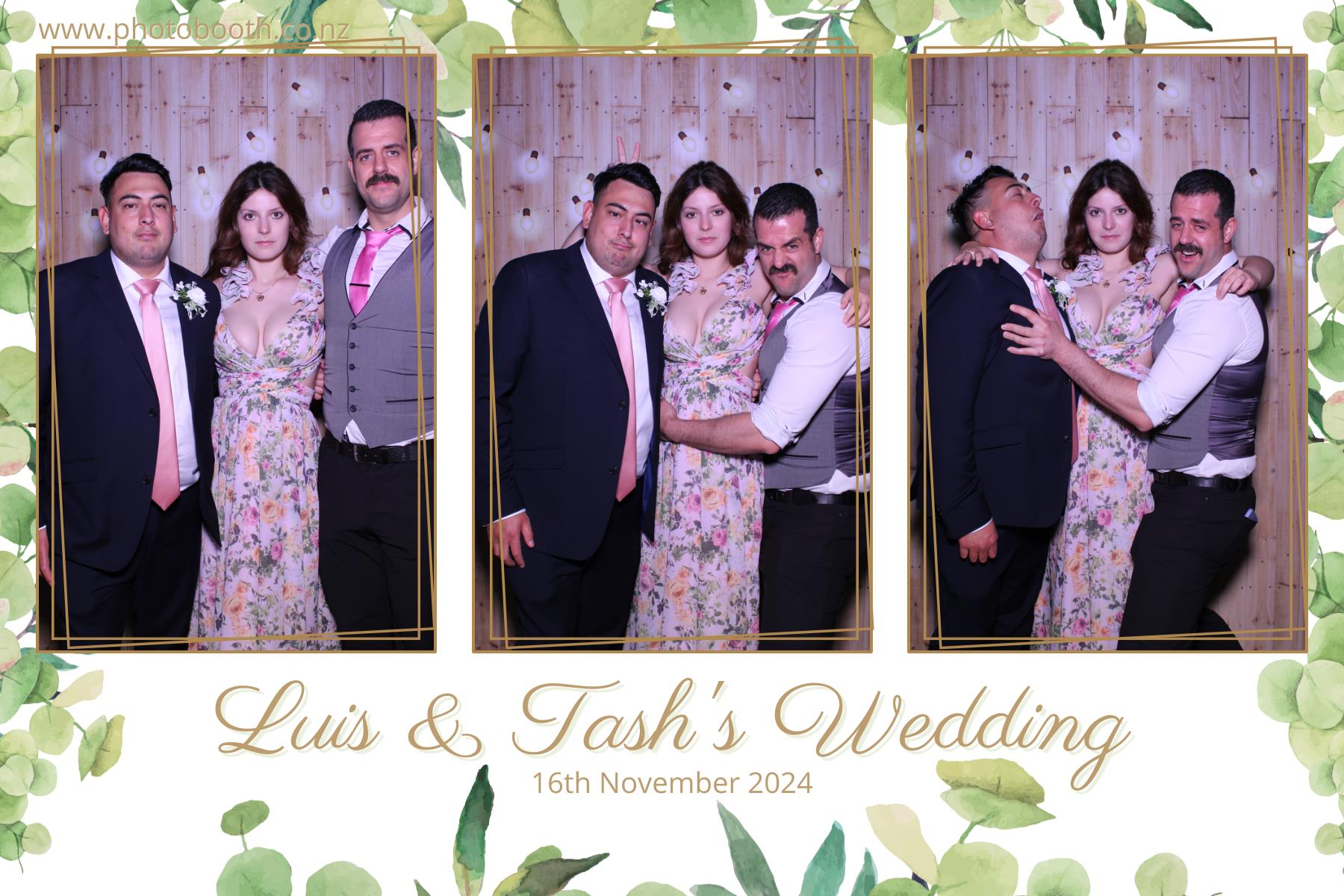 Luis and Tash's Wedding | View more photos from the event at gallery.photobooth.co.nz/u/SelfieCentral/Luis-and-Tashs-Wedding