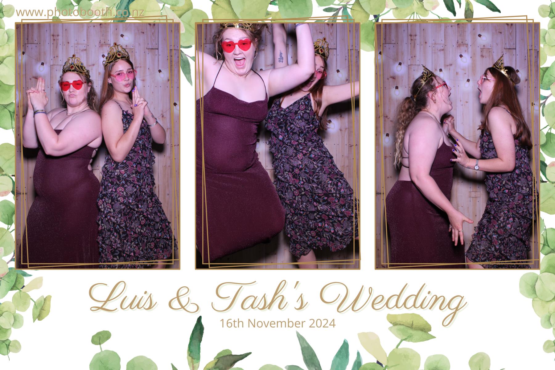 Luis and Tash's Wedding | View more photos from the event at gallery.photobooth.co.nz/u/SelfieCentral/Luis-and-Tashs-Wedding