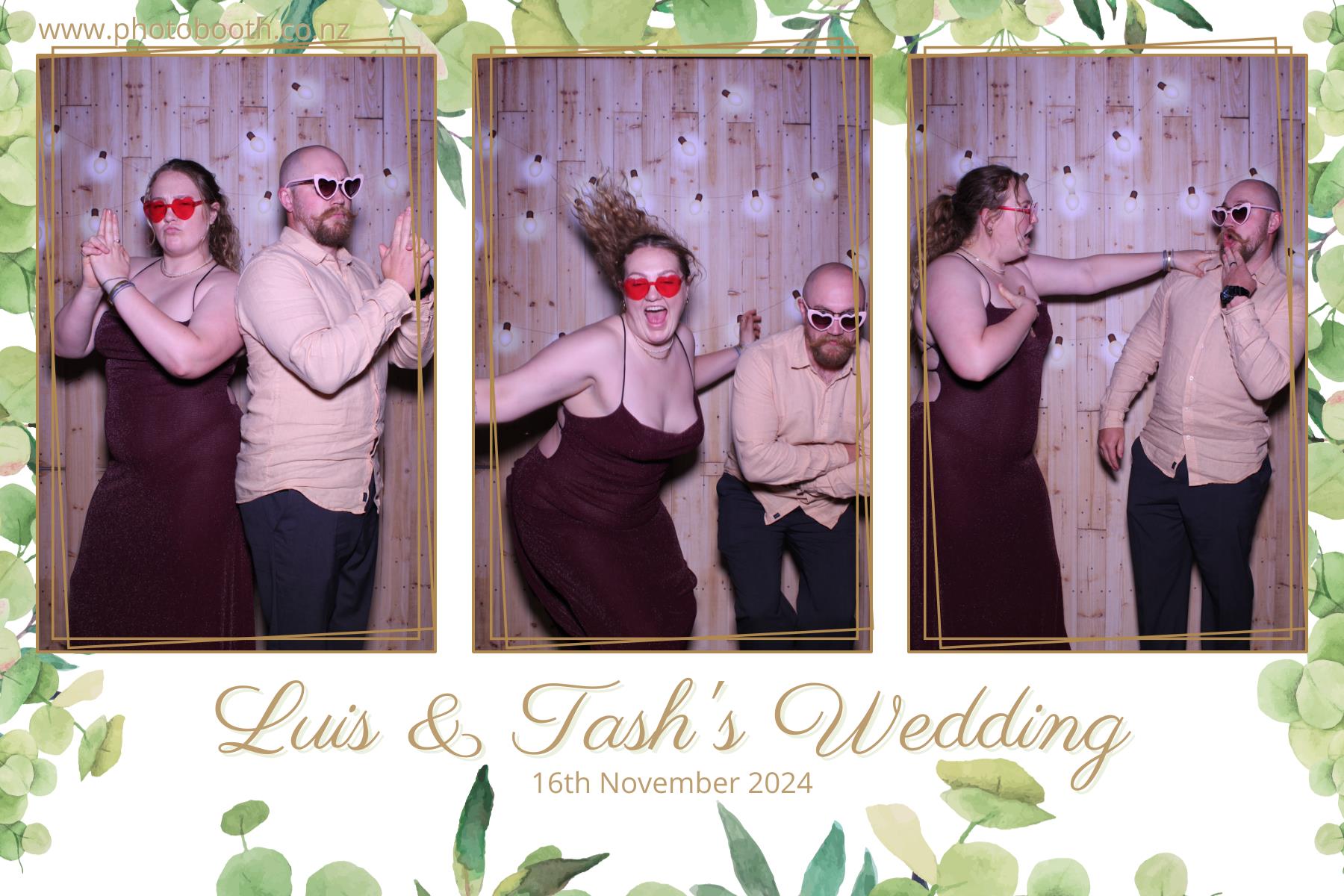 Luis and Tash's Wedding | View more photos from the event at gallery.photobooth.co.nz/u/SelfieCentral/Luis-and-Tashs-Wedding