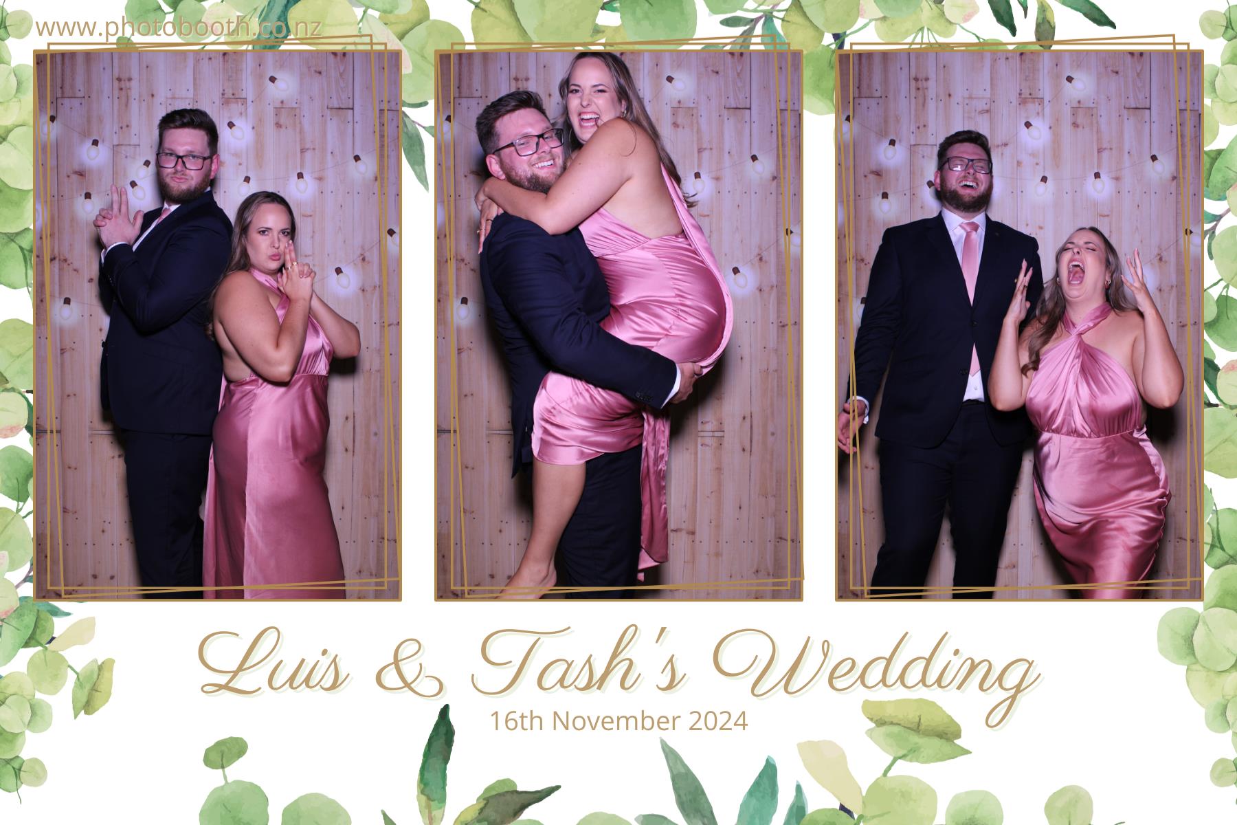 Luis and Tash's Wedding | View more photos from the event at gallery.photobooth.co.nz/u/SelfieCentral/Luis-and-Tashs-Wedding