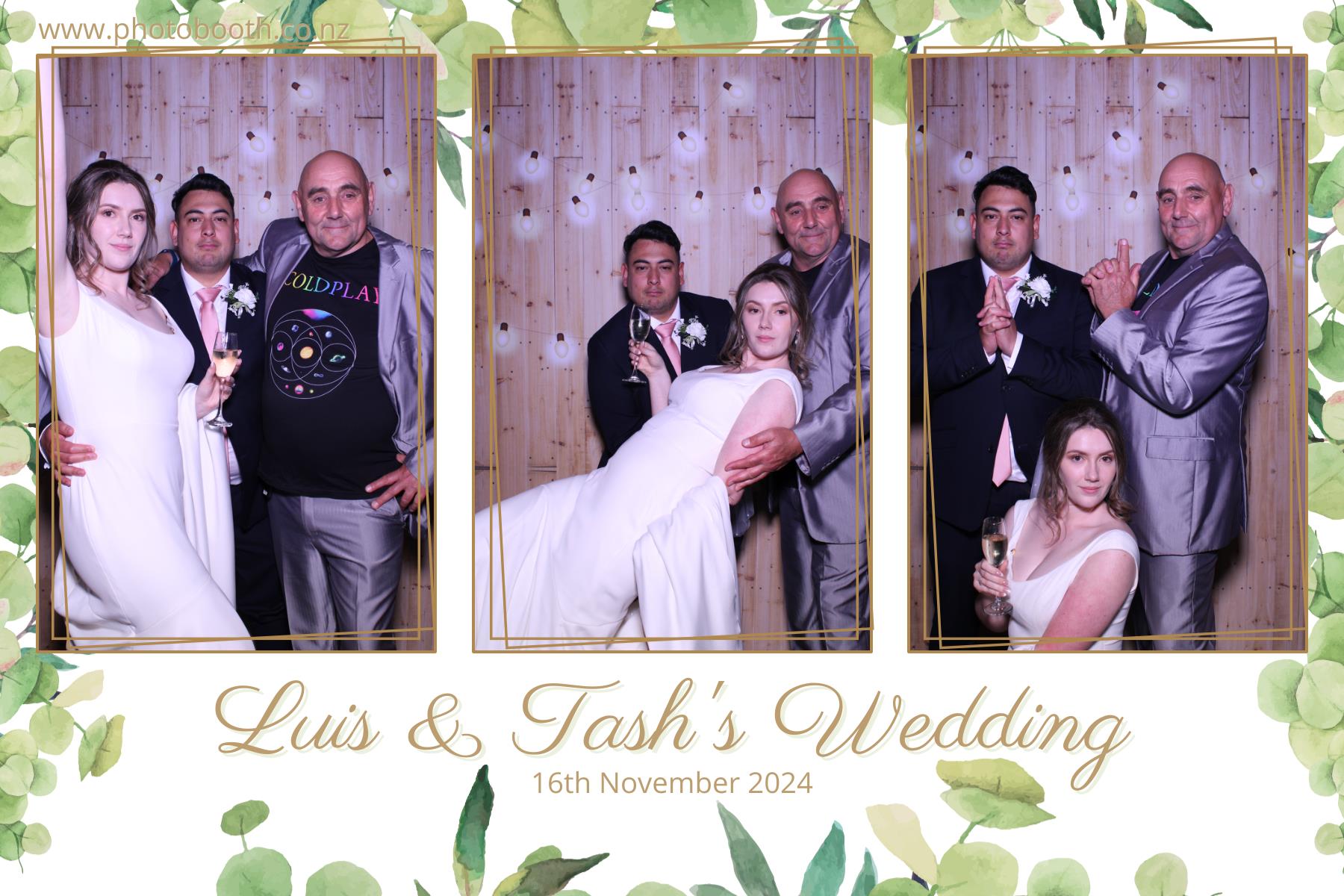 Luis and Tash's Wedding | View more photos from the event at gallery.photobooth.co.nz/u/SelfieCentral/Luis-and-Tashs-Wedding