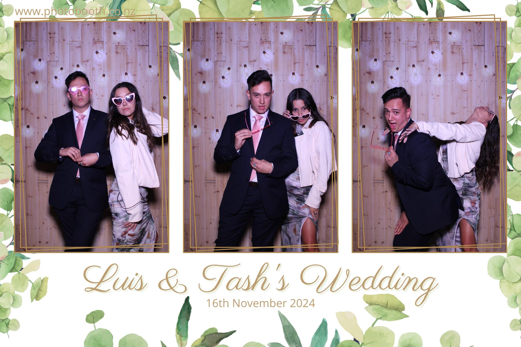 Luis and Tash's Wedding | View more photos from the event at gallery.photobooth.co.nz/u/SelfieCentral/Luis-and-Tashs-Wedding