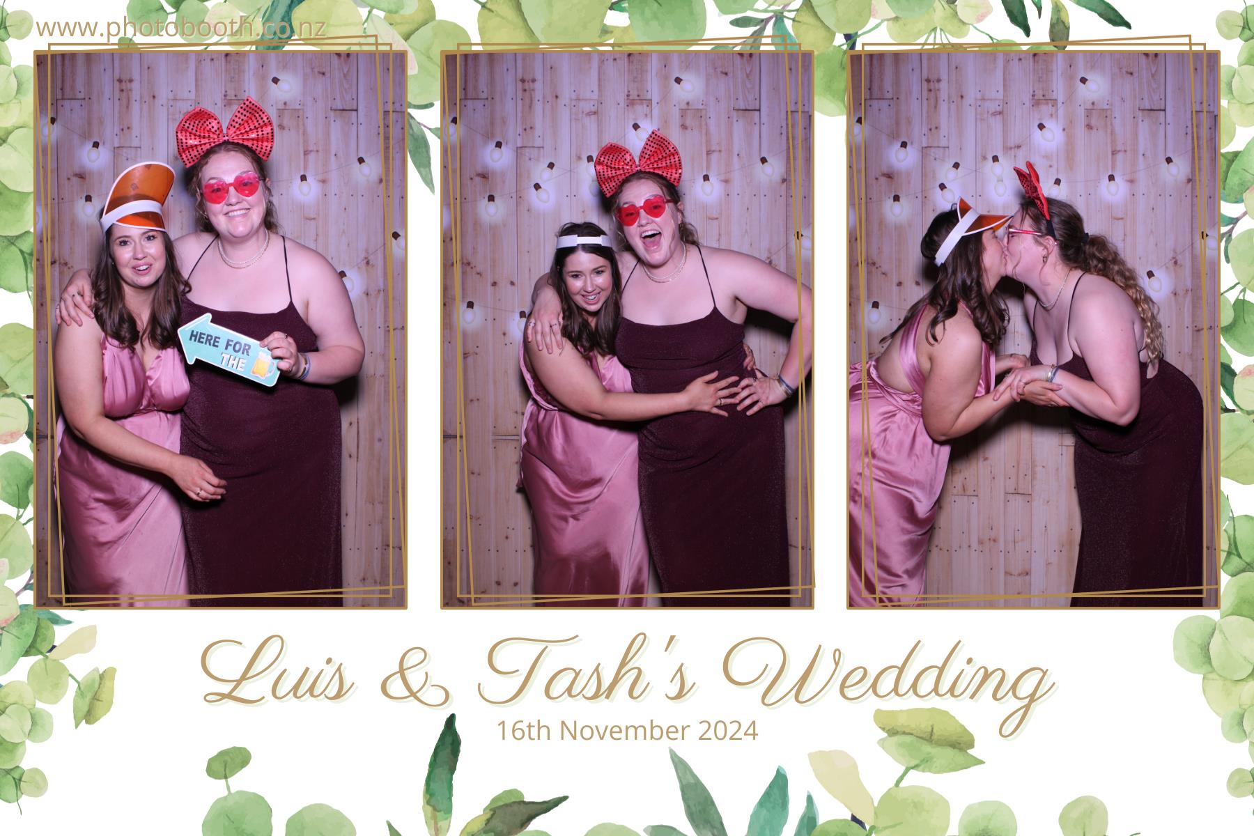 Luis and Tash's Wedding | View more photos from the event at gallery.photobooth.co.nz/u/SelfieCentral/Luis-and-Tashs-Wedding