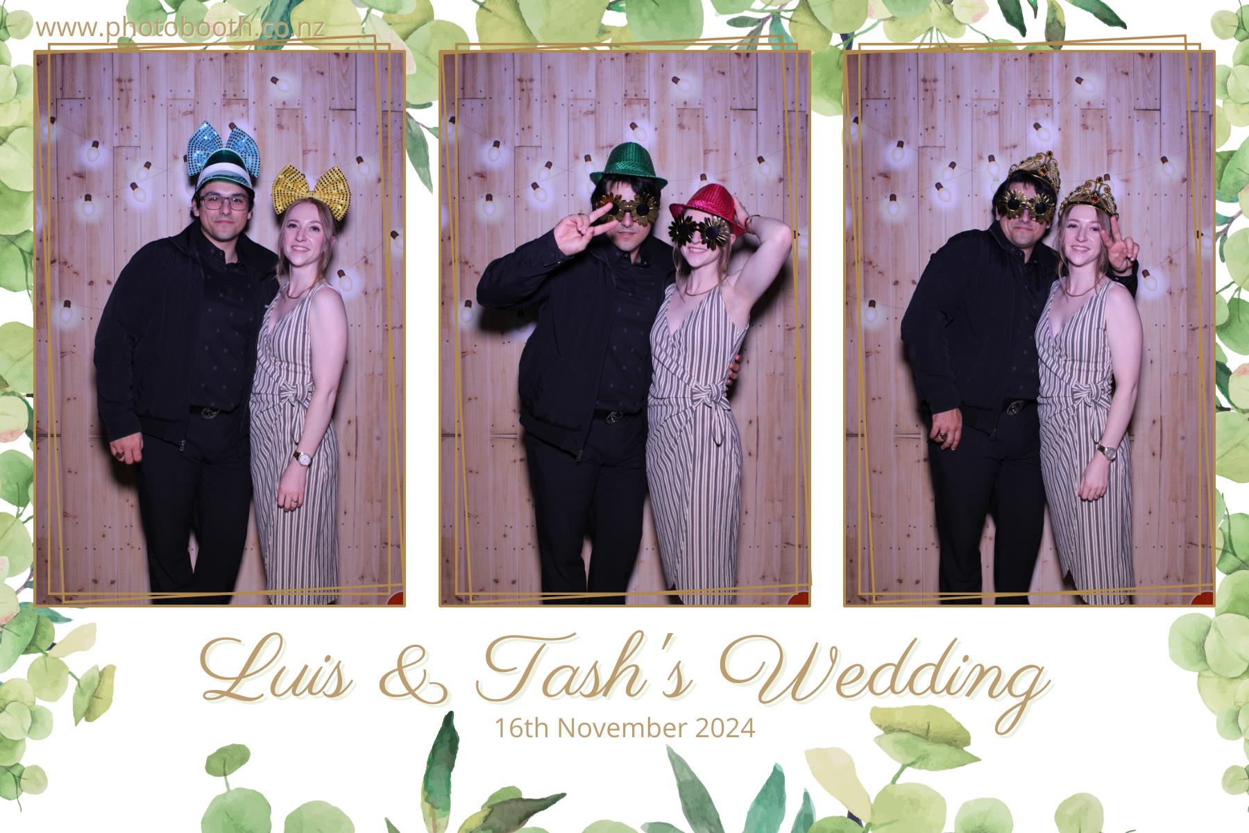 Luis and Tash's Wedding | View more photos from the event at gallery.photobooth.co.nz/u/SelfieCentral/Luis-and-Tashs-Wedding