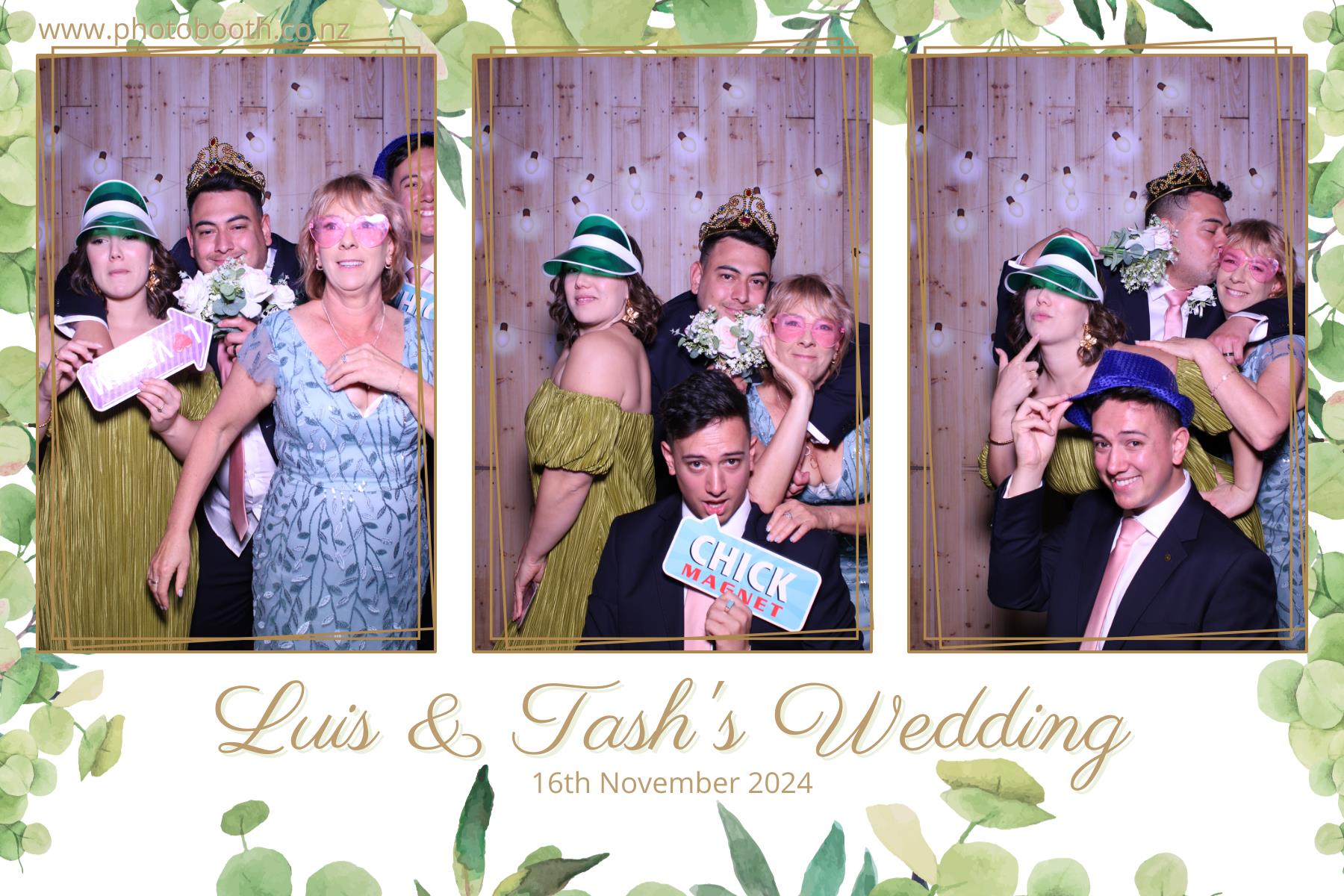 Luis and Tash's Wedding | View more photos from the event at gallery.photobooth.co.nz/u/SelfieCentral/Luis-and-Tashs-Wedding