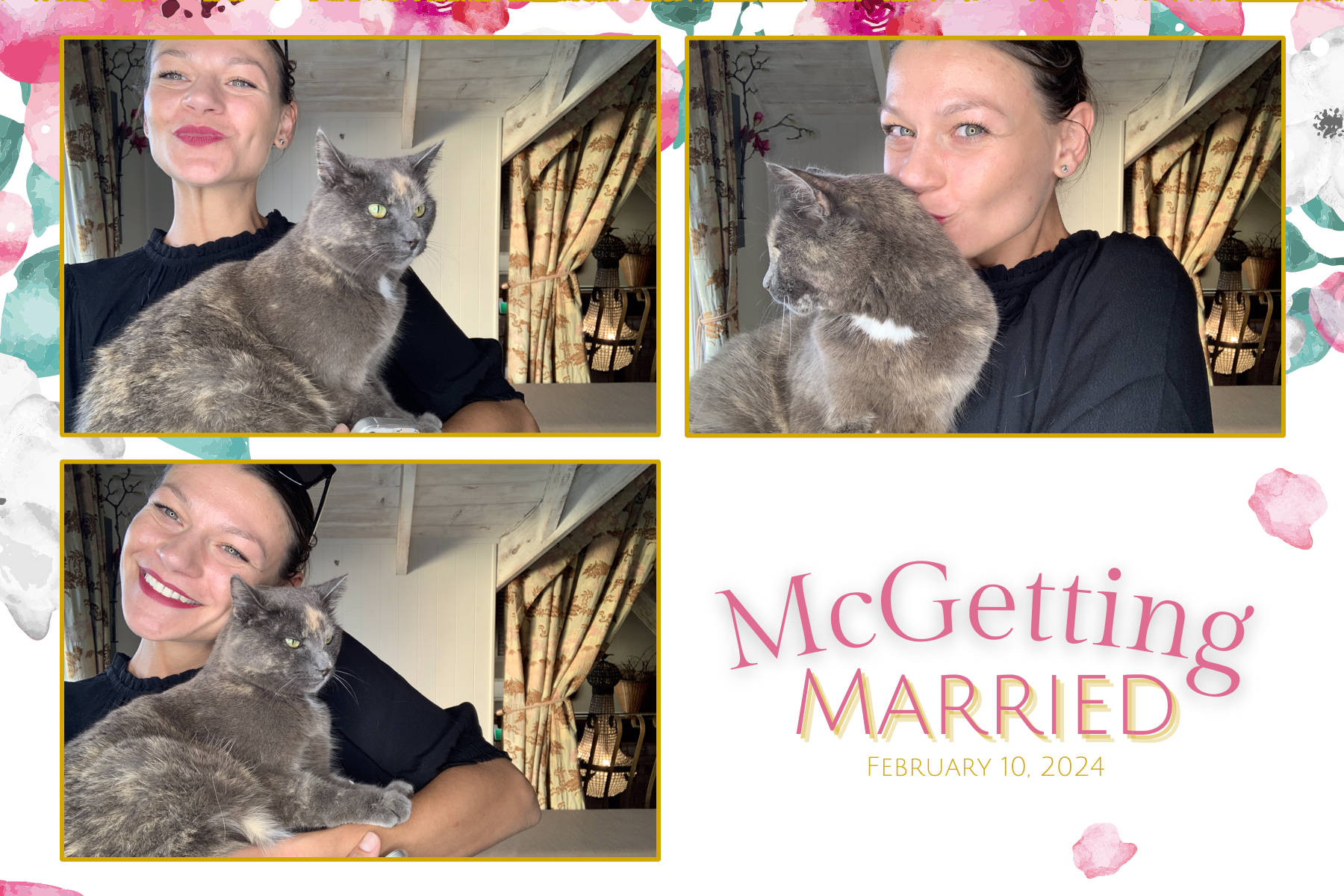 McGetting Married | View more photos from the event at gallery.photobooth.co.nz/u/SelfieCentral/McGetting-Married