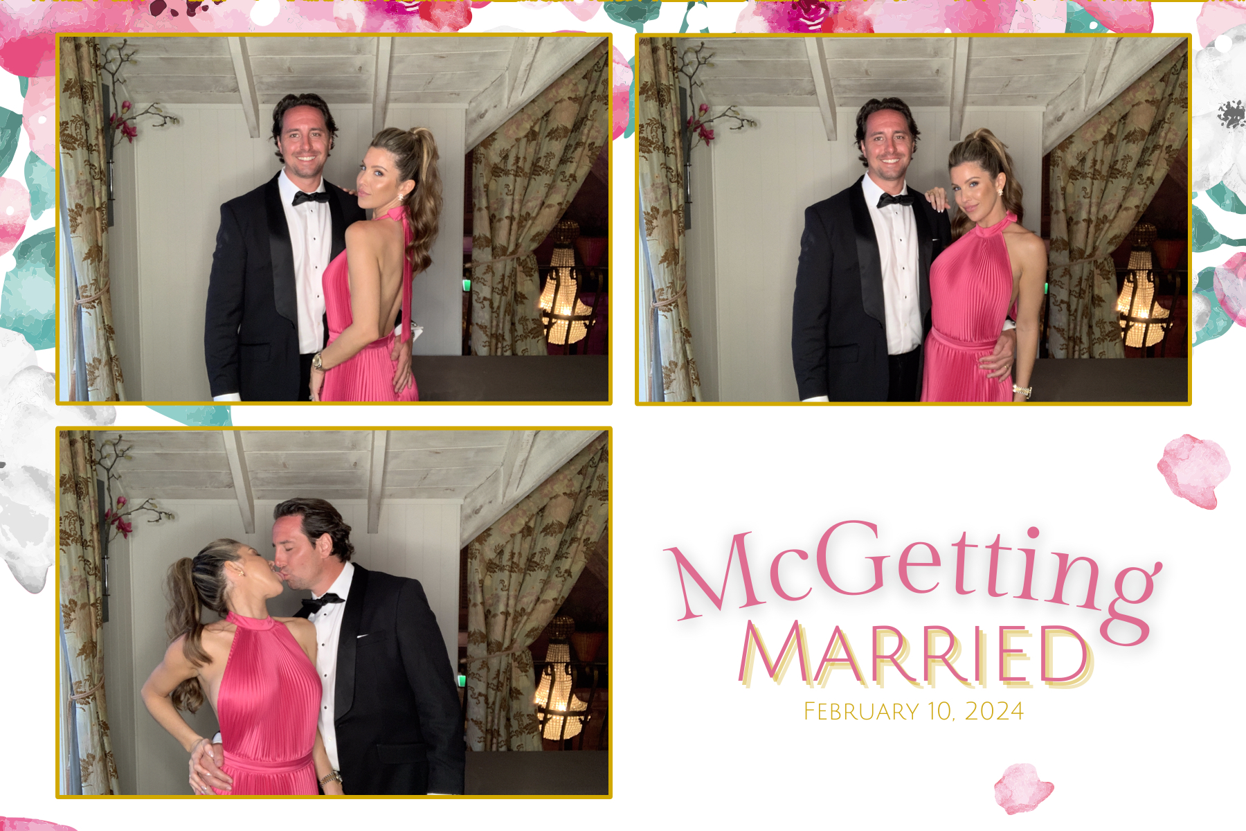 McGetting Married | View more photos from the event at gallery.photobooth.co.nz/u/SelfieCentral/McGetting-Married