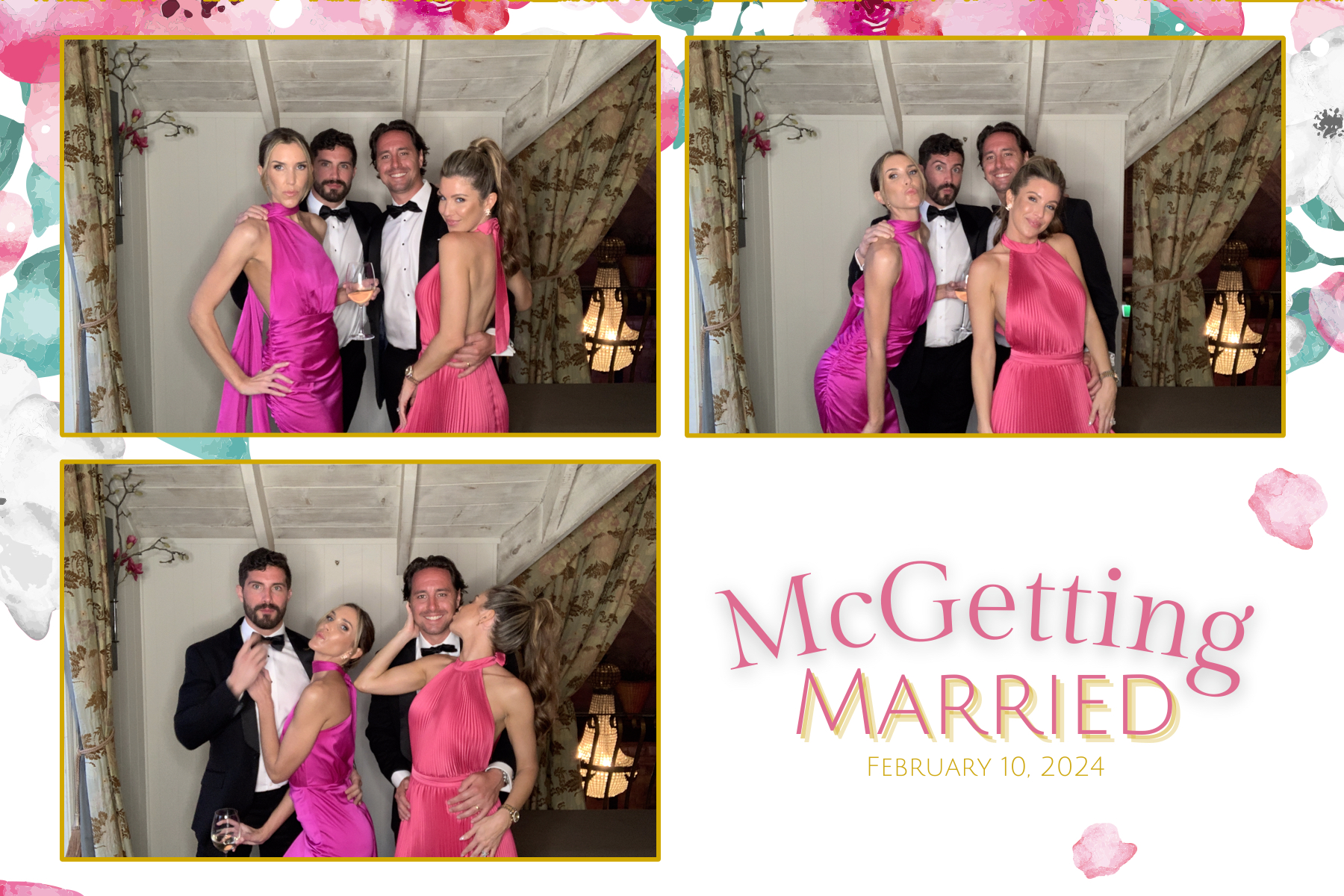 McGetting Married | View more photos from the event at gallery.photobooth.co.nz/u/SelfieCentral/McGetting-Married