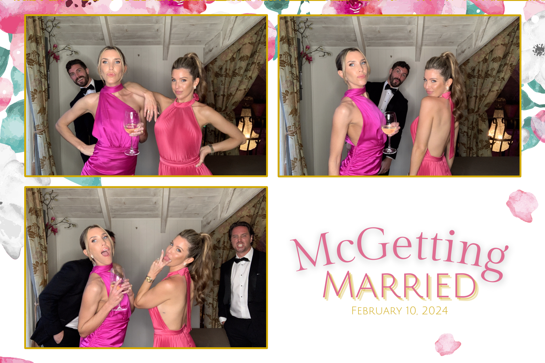McGetting Married | View more photos from the event at gallery.photobooth.co.nz/u/SelfieCentral/McGetting-Married