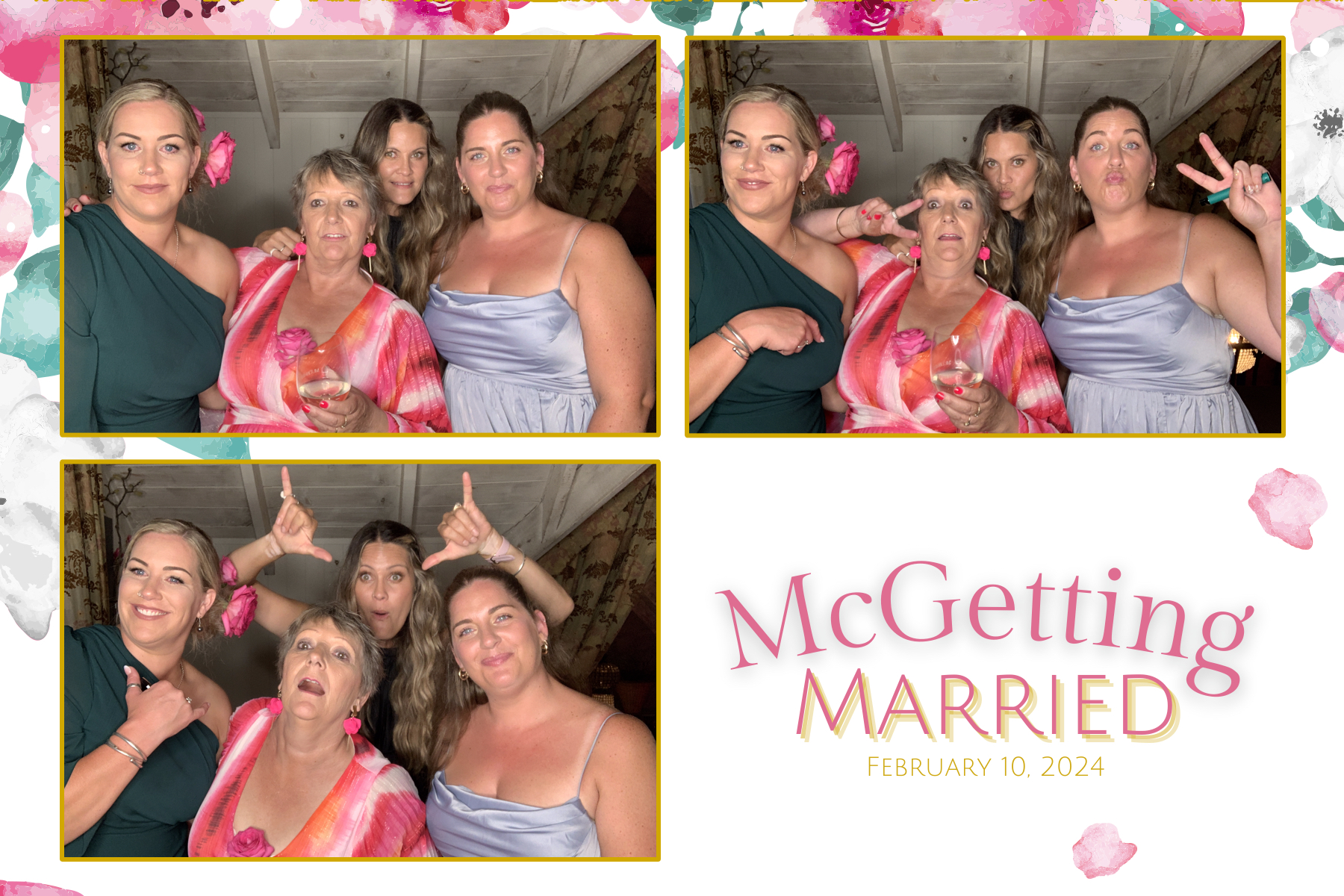 McGetting Married | View more photos from the event at gallery.photobooth.co.nz/u/SelfieCentral/McGetting-Married