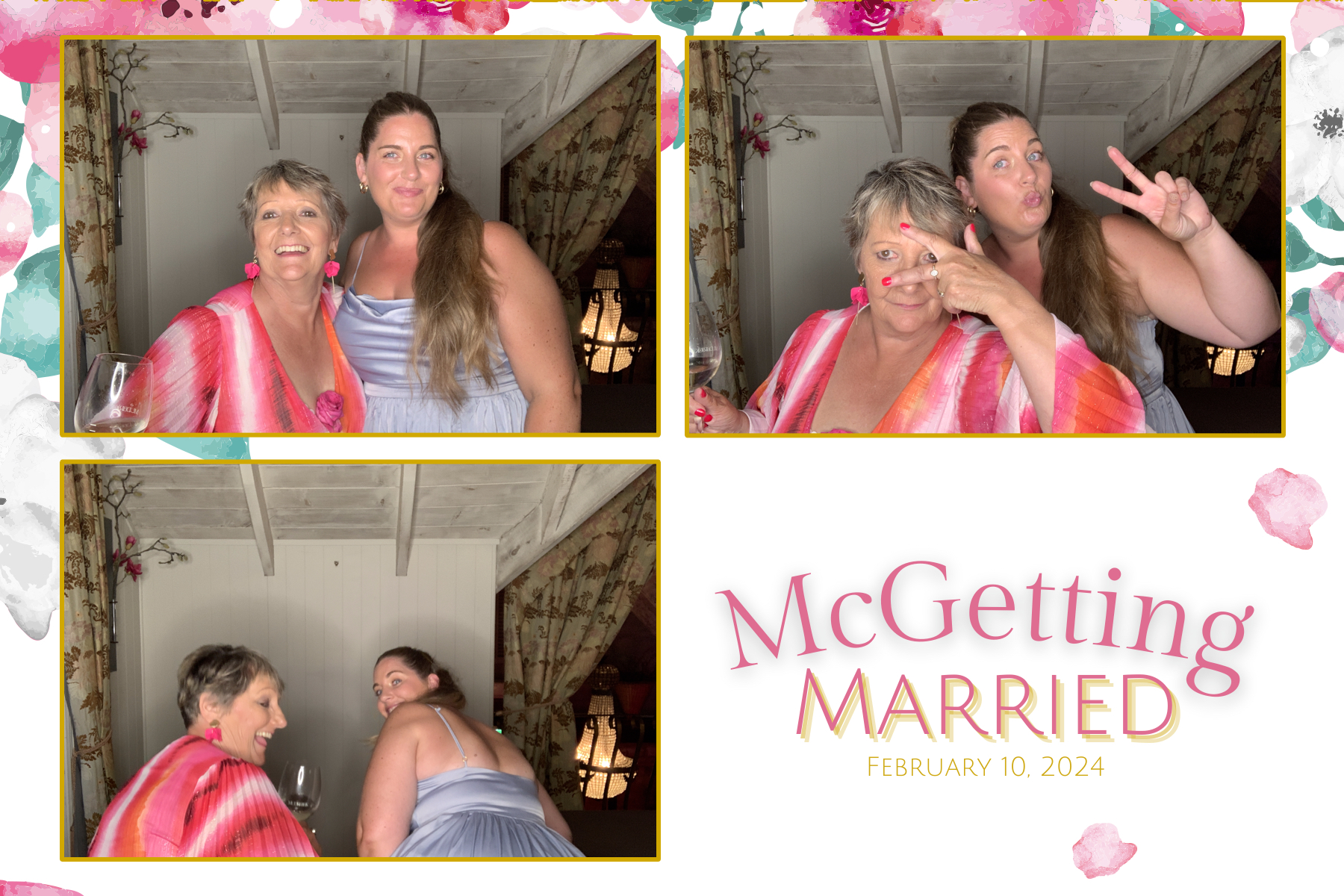 McGetting Married | View more photos from the event at gallery.photobooth.co.nz/u/SelfieCentral/McGetting-Married