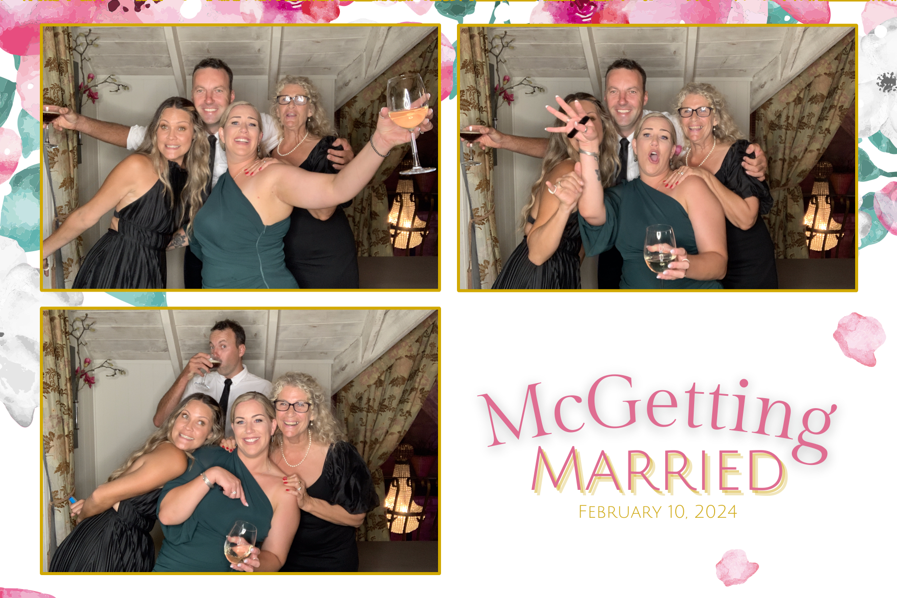 McGetting Married | View more photos from the event at gallery.photobooth.co.nz/u/SelfieCentral/McGetting-Married