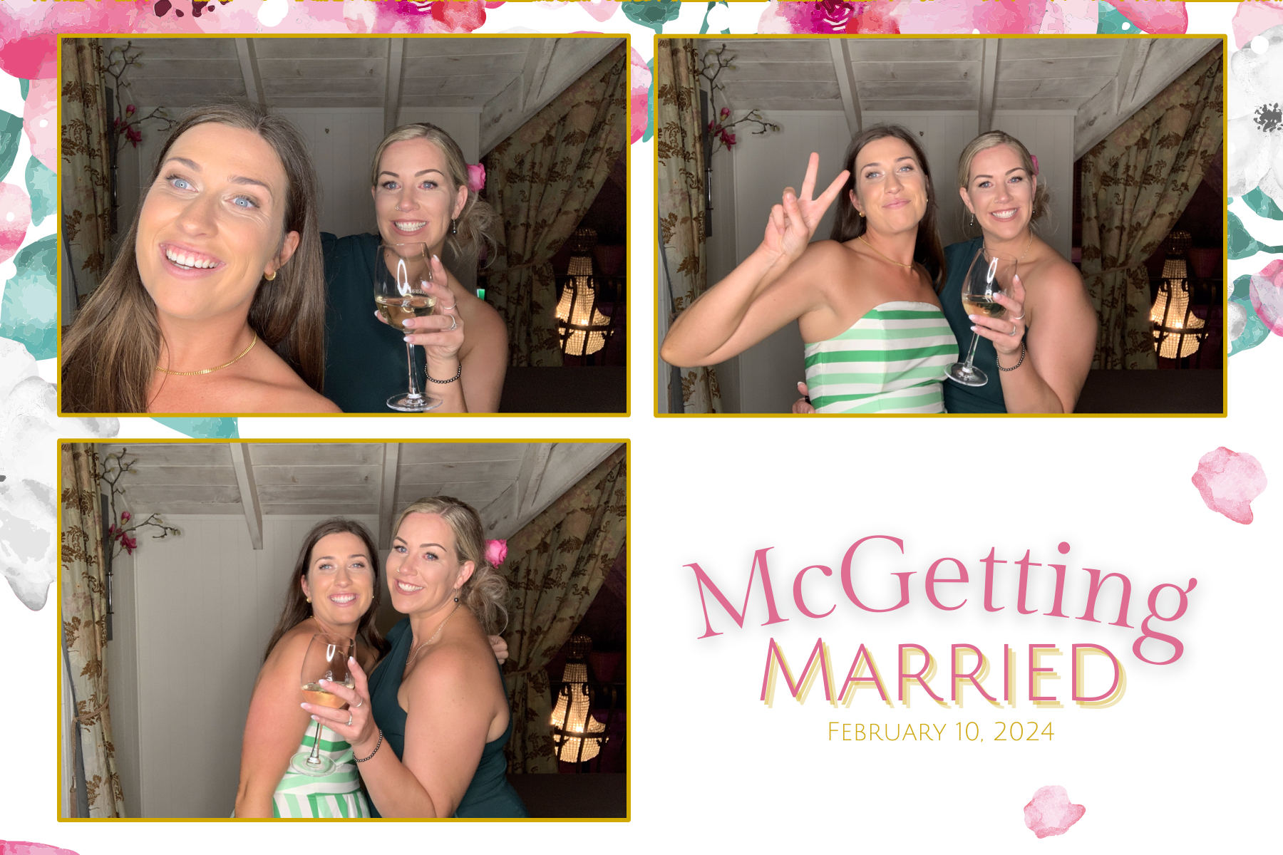 McGetting Married | View more photos from the event at gallery.photobooth.co.nz/u/SelfieCentral/McGetting-Married