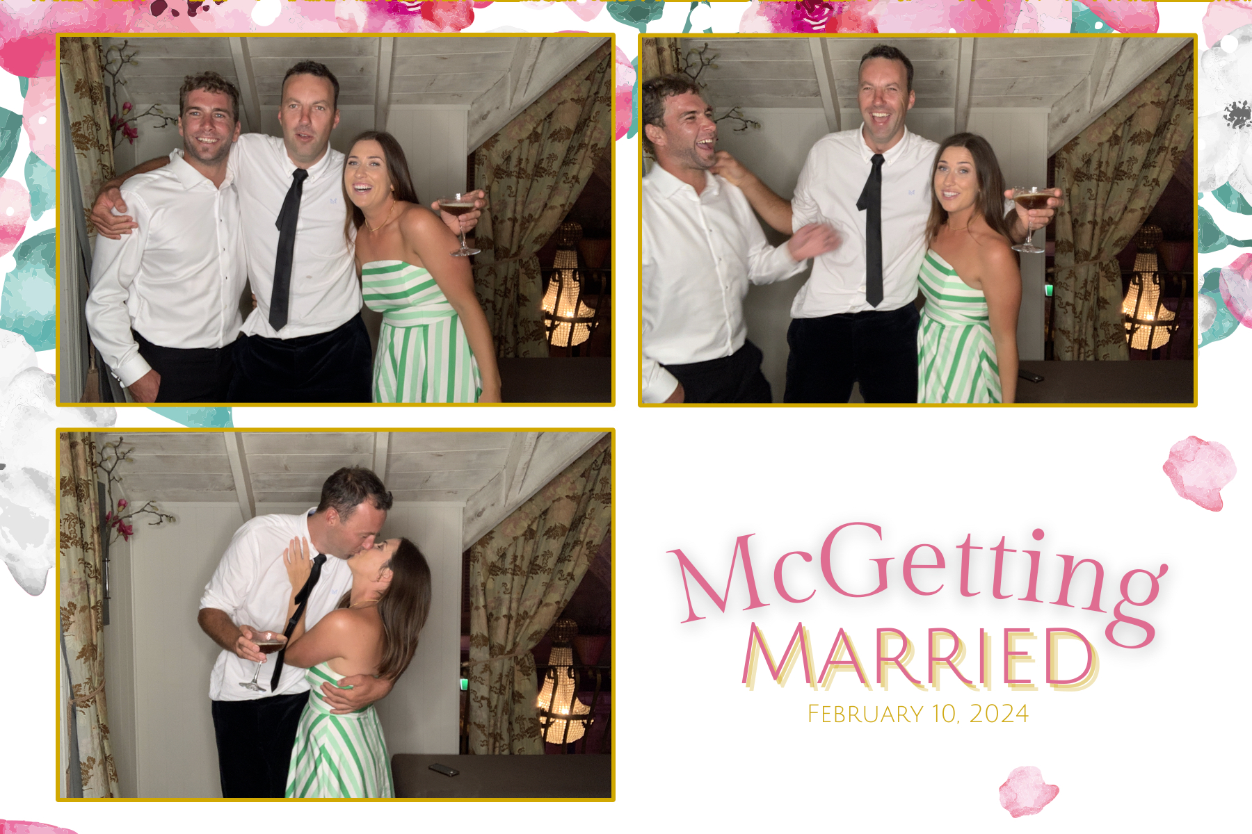 McGetting Married | View more photos from the event at gallery.photobooth.co.nz/u/SelfieCentral/McGetting-Married