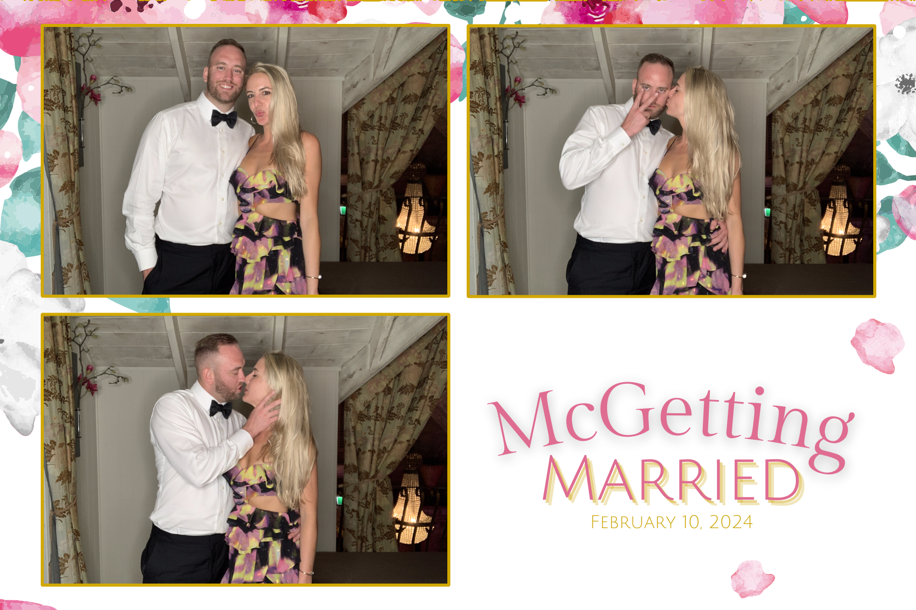 McGetting Married | View more photos from the event at gallery.photobooth.co.nz/u/SelfieCentral/McGetting-Married