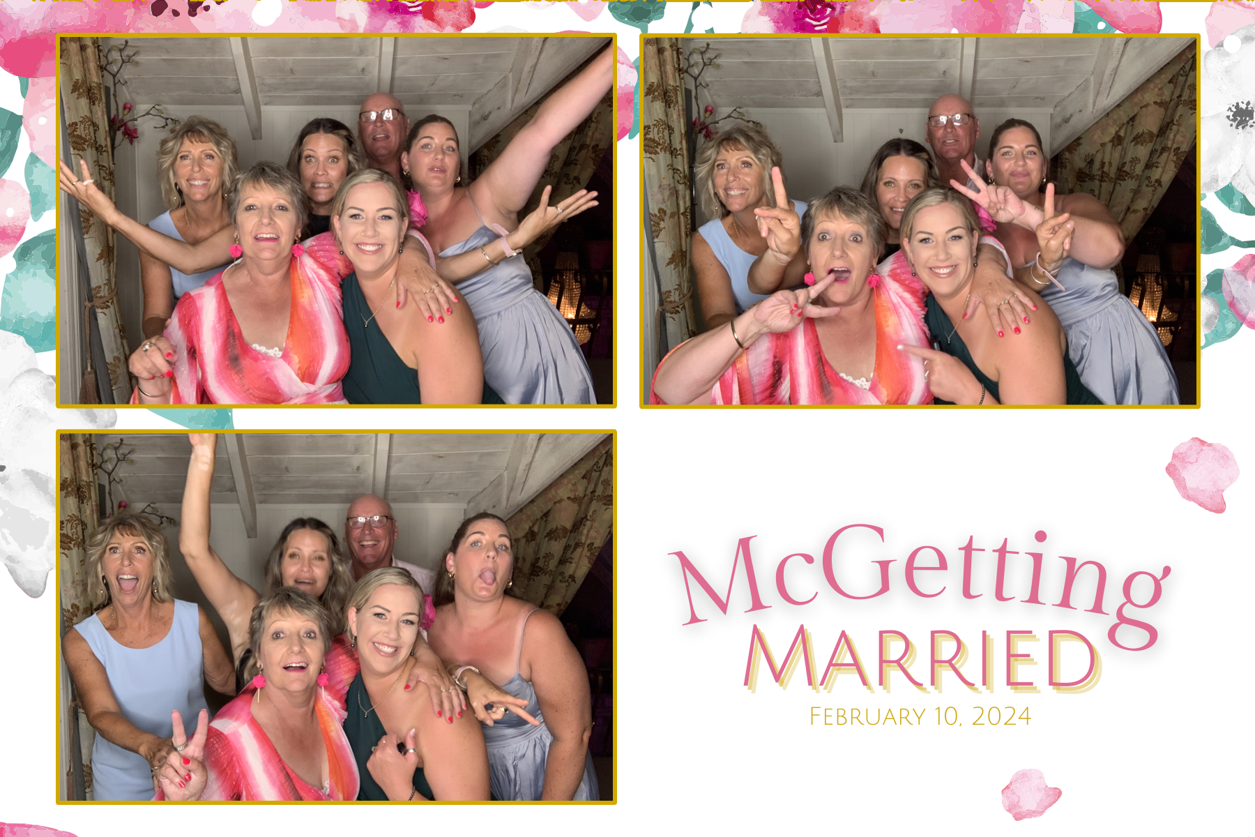 McGetting Married | View more photos from the event at gallery.photobooth.co.nz/u/SelfieCentral/McGetting-Married