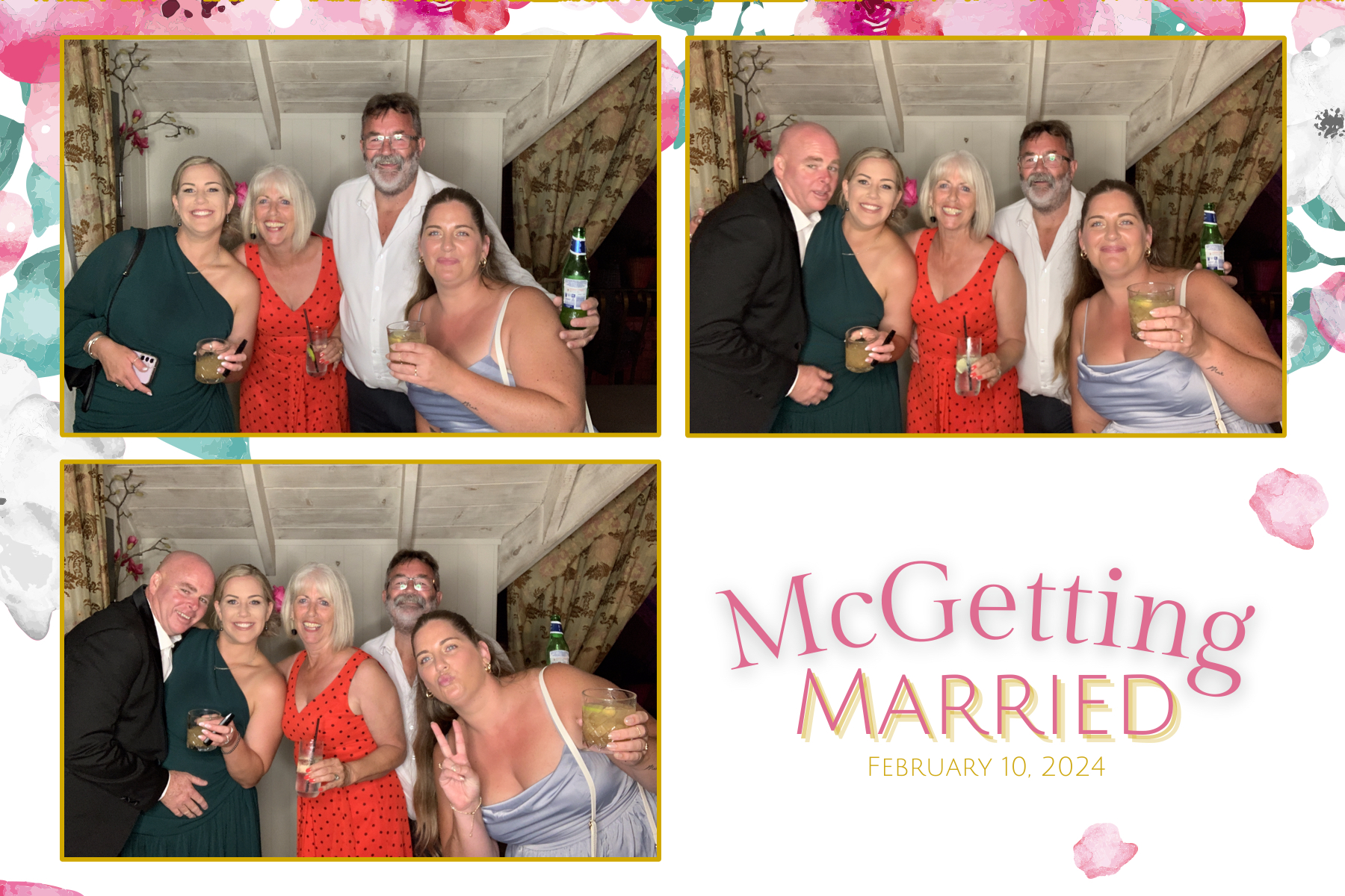 McGetting Married | View more photos from the event at gallery.photobooth.co.nz/u/SelfieCentral/McGetting-Married