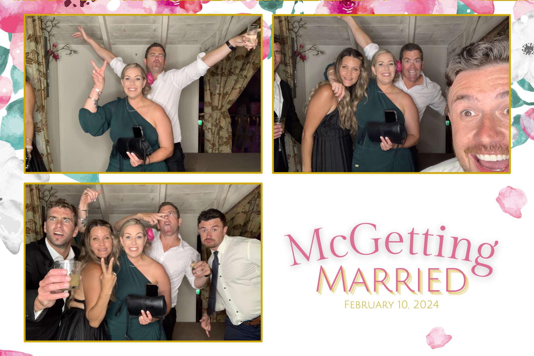 McGetting Married | View more photos from the event at gallery.photobooth.co.nz/u/SelfieCentral/McGetting-Married