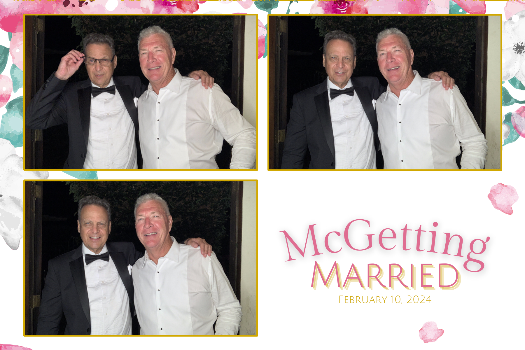 McGetting Married | View more photos from the event at gallery.photobooth.co.nz/u/SelfieCentral/McGetting-Married