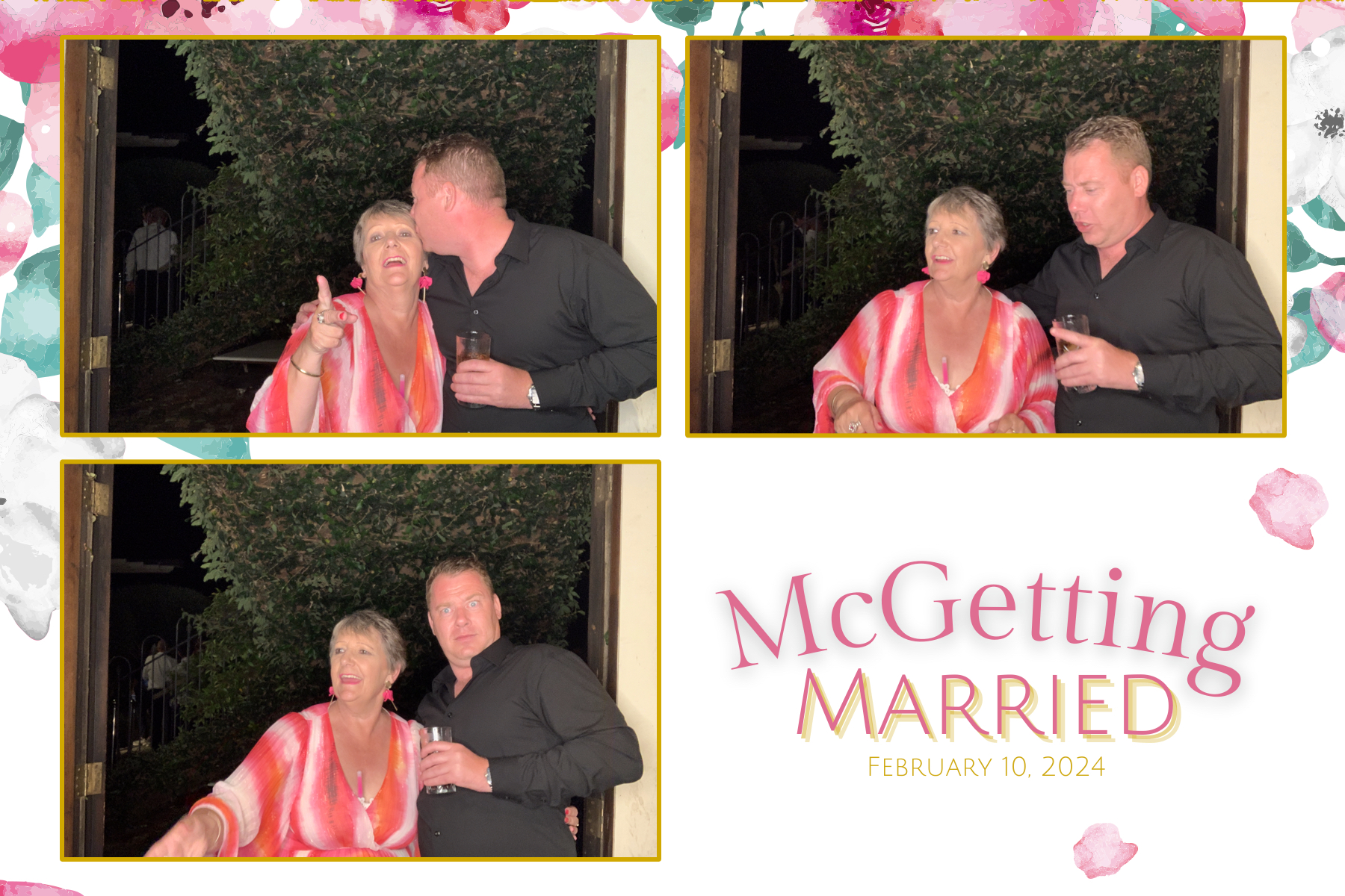 McGetting Married | View more photos from the event at gallery.photobooth.co.nz/u/SelfieCentral/McGetting-Married