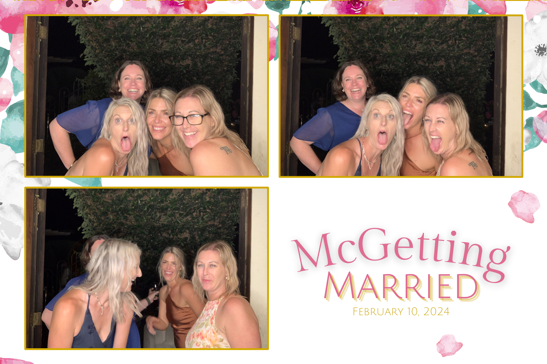 McGetting Married | View more photos from the event at gallery.photobooth.co.nz/u/SelfieCentral/McGetting-Married