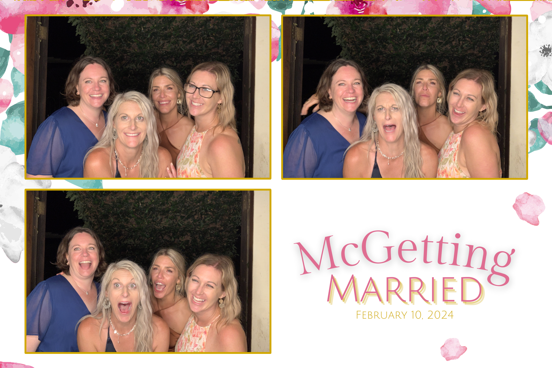 McGetting Married | View more photos from the event at gallery.photobooth.co.nz/u/SelfieCentral/McGetting-Married
