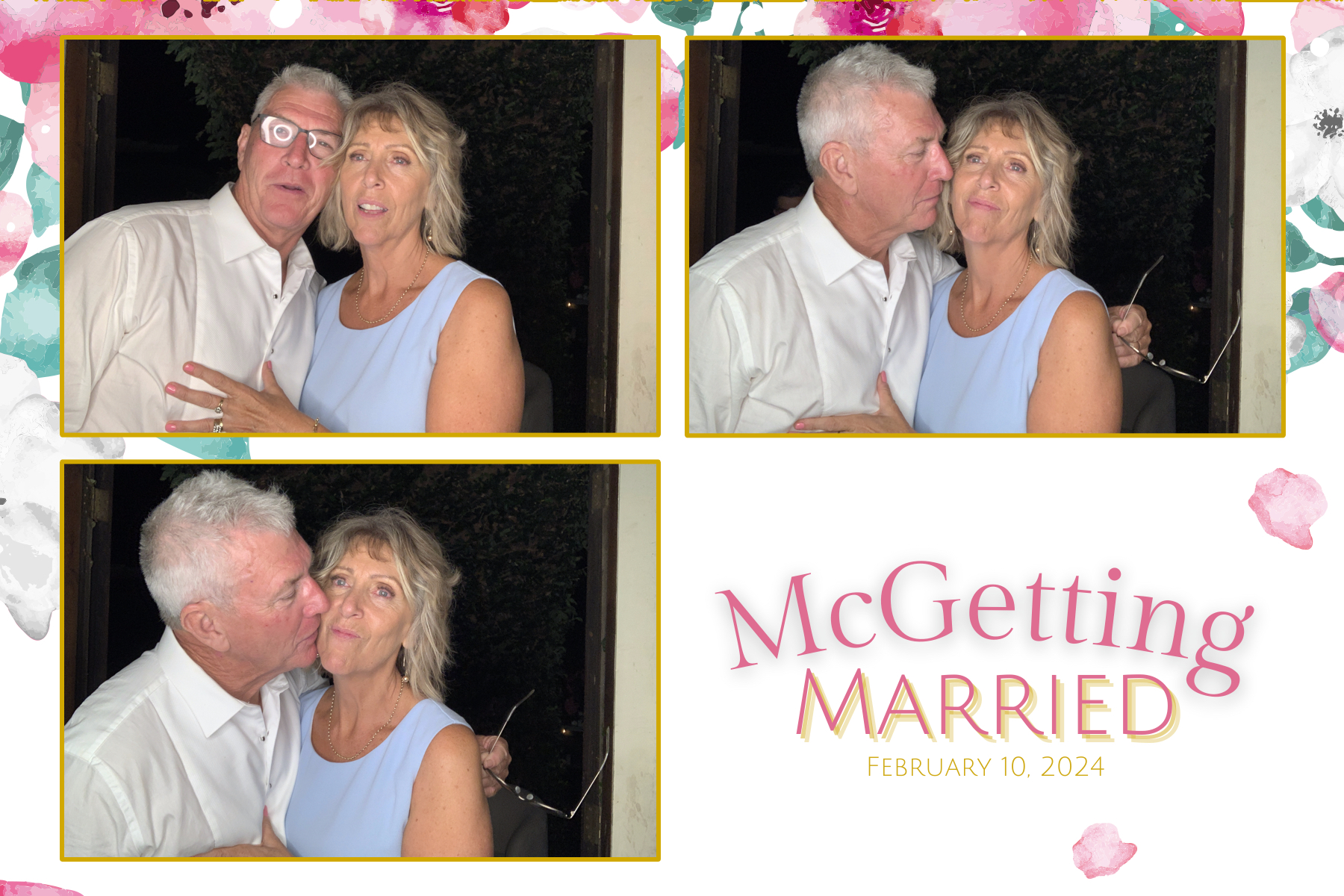 McGetting Married | View more photos from the event at gallery.photobooth.co.nz/u/SelfieCentral/McGetting-Married