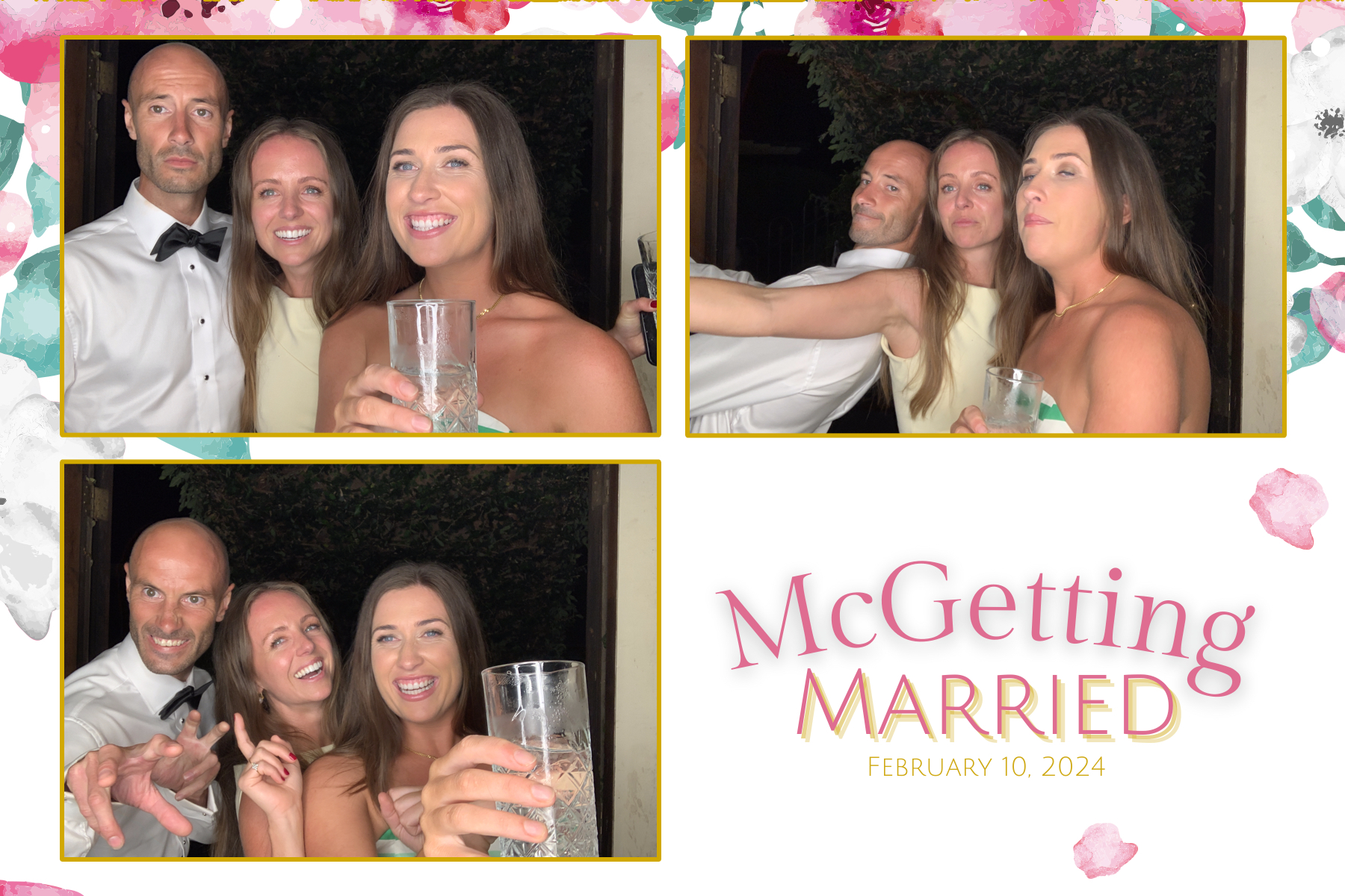 McGetting Married | View more photos from the event at gallery.photobooth.co.nz/u/SelfieCentral/McGetting-Married