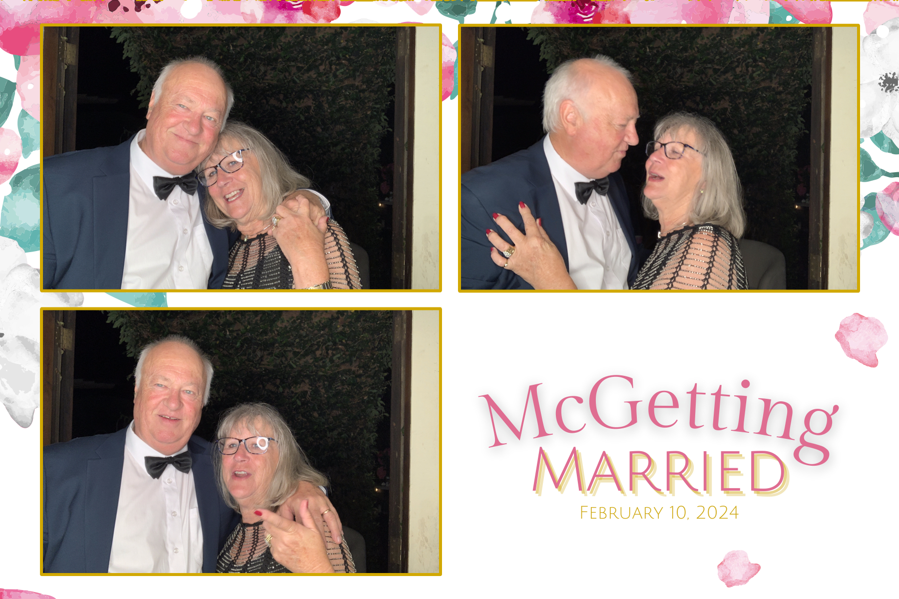 McGetting Married | View more photos from the event at gallery.photobooth.co.nz/u/SelfieCentral/McGetting-Married