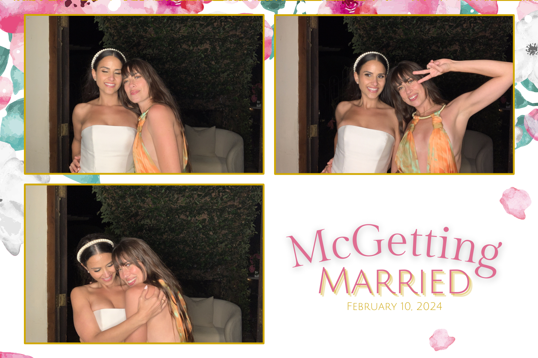 McGetting Married | View more photos from the event at gallery.photobooth.co.nz/u/SelfieCentral/McGetting-Married