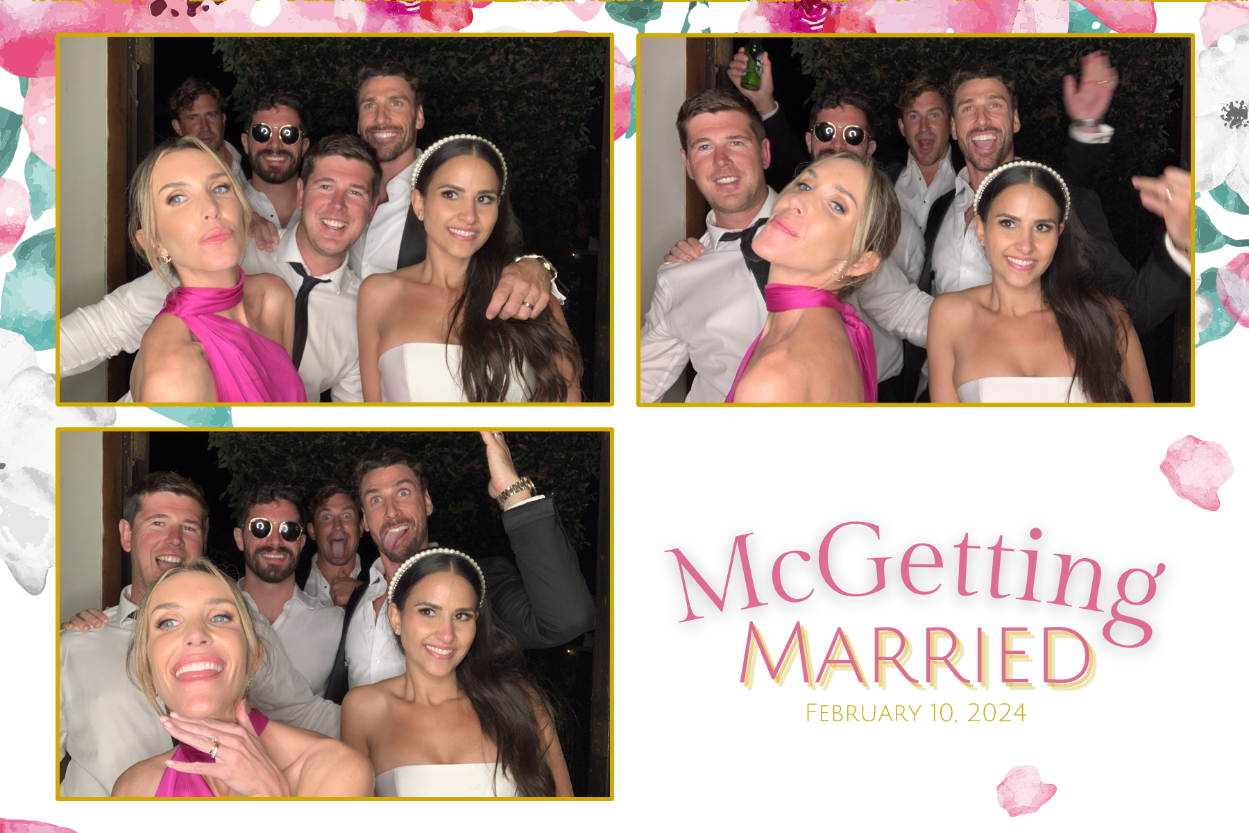 McGetting Married | View more photos from the event at gallery.photobooth.co.nz/u/SelfieCentral/McGetting-Married
