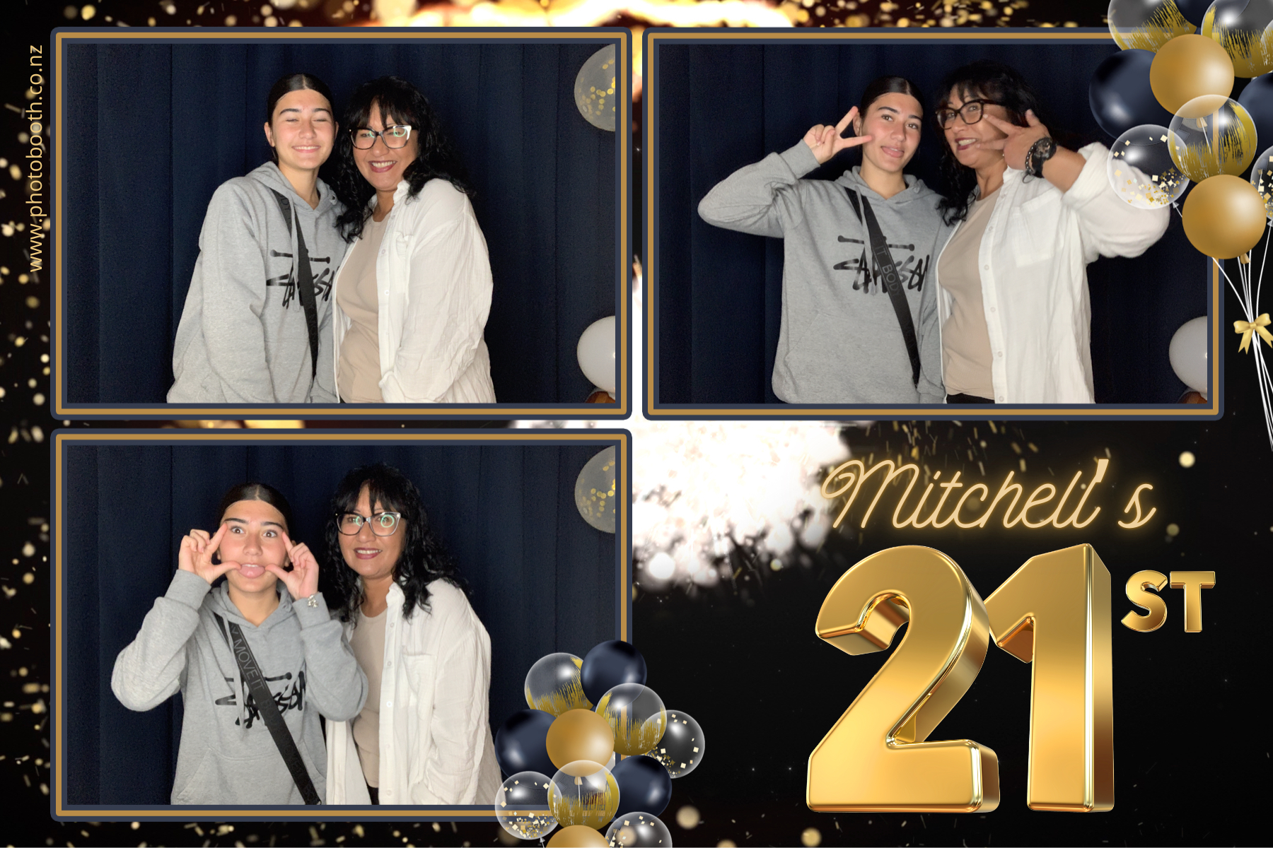 Michell's 21st | View more photos from the event at gallery.photobooth.co.nz/u/SelfieCentral/Michells-21st