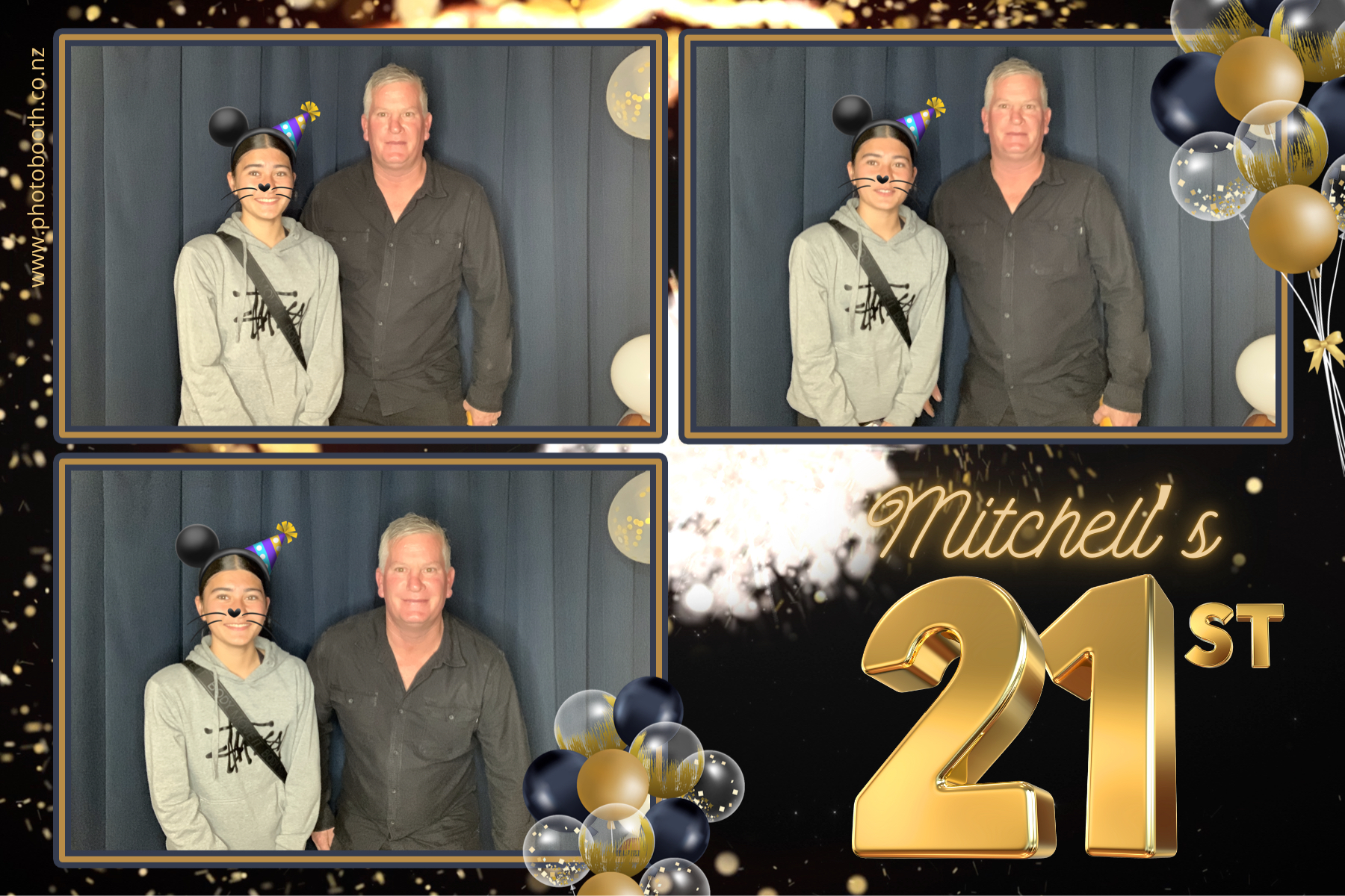 Michell's 21st | View more photos from the event at gallery.photobooth.co.nz/u/SelfieCentral/Michells-21st