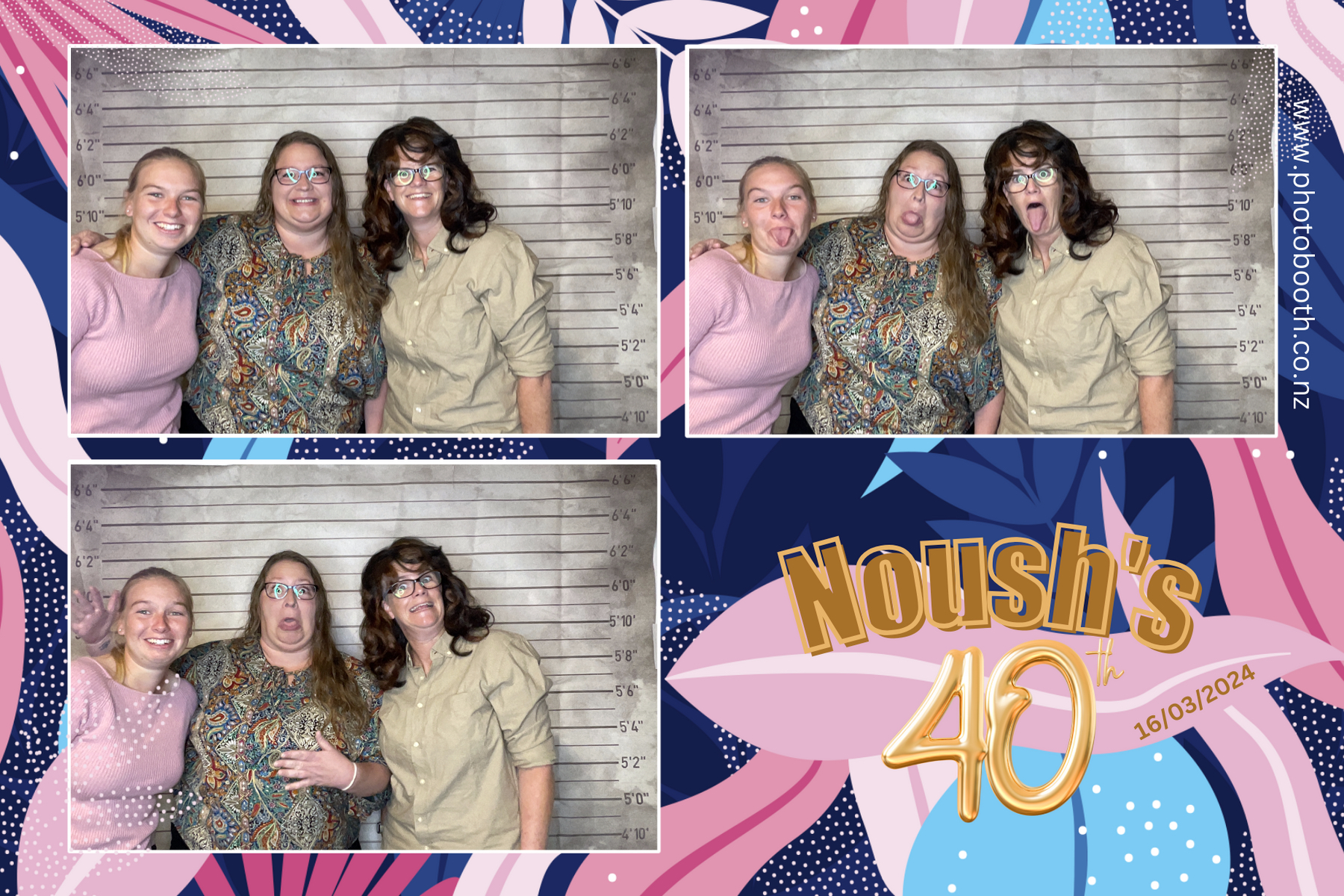 Noush's 40th Birthday | View more photos from the event at gallery.photobooth.co.nz/u/SelfieCentral/Noushs-40th-Birthday