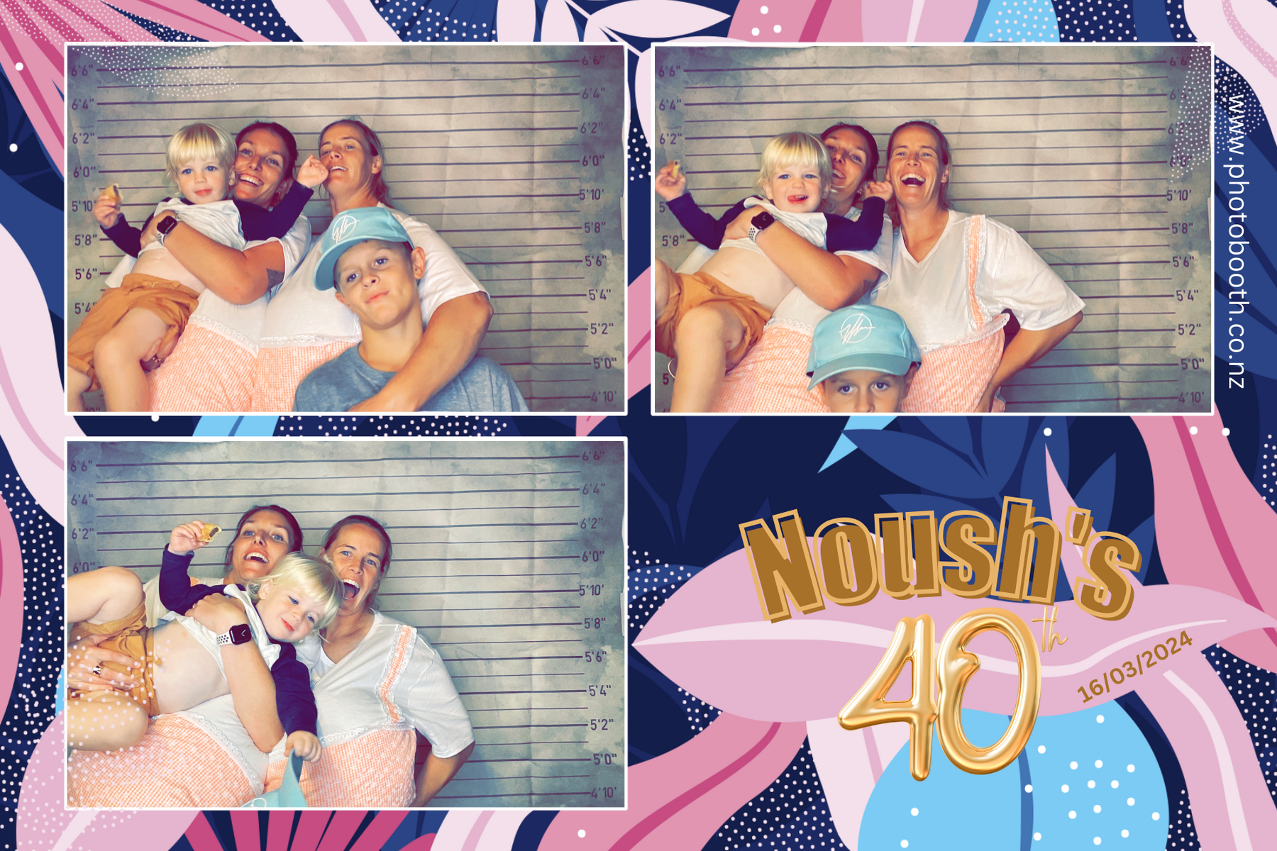 Noush's 40th Birthday | View more photos from the event at gallery.photobooth.co.nz/u/SelfieCentral/Noushs-40th-Birthday