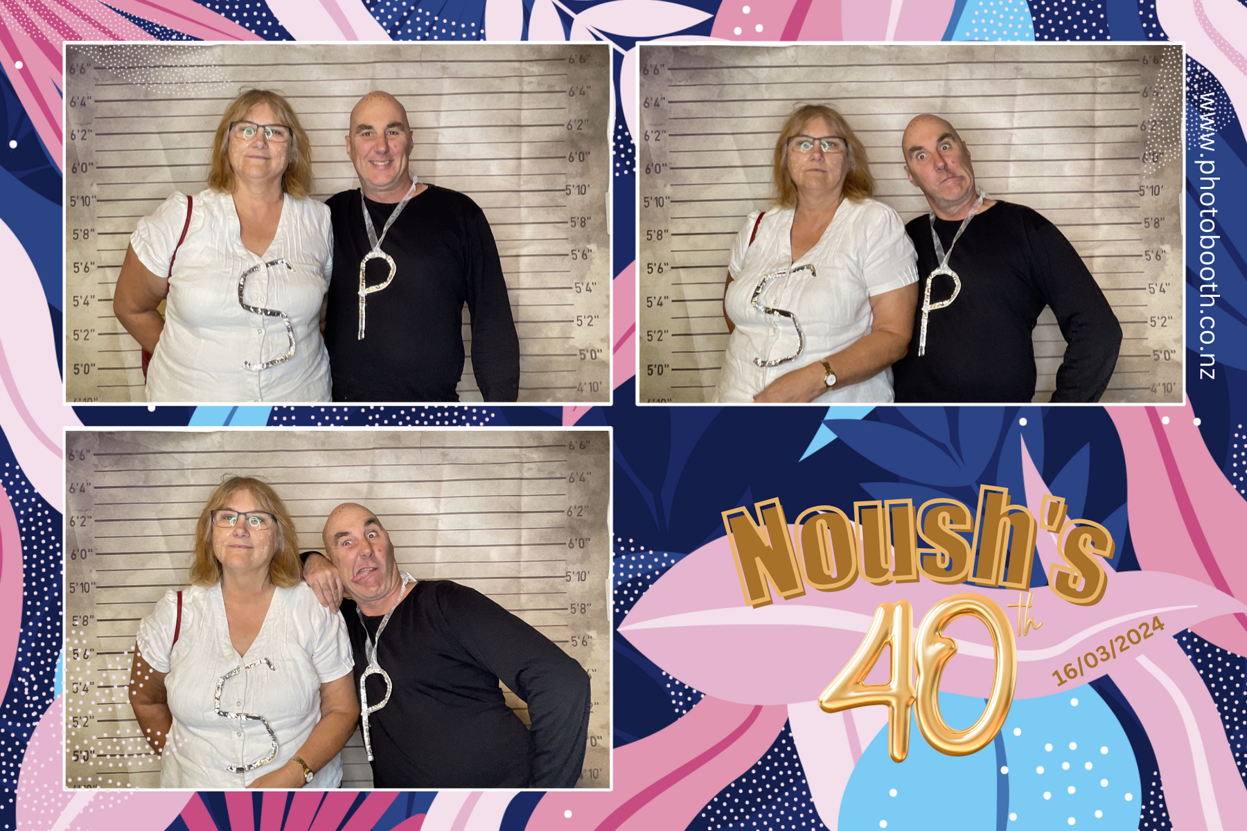 Noush's 40th Birthday | View more photos from the event at gallery.photobooth.co.nz/u/SelfieCentral/Noushs-40th-Birthday