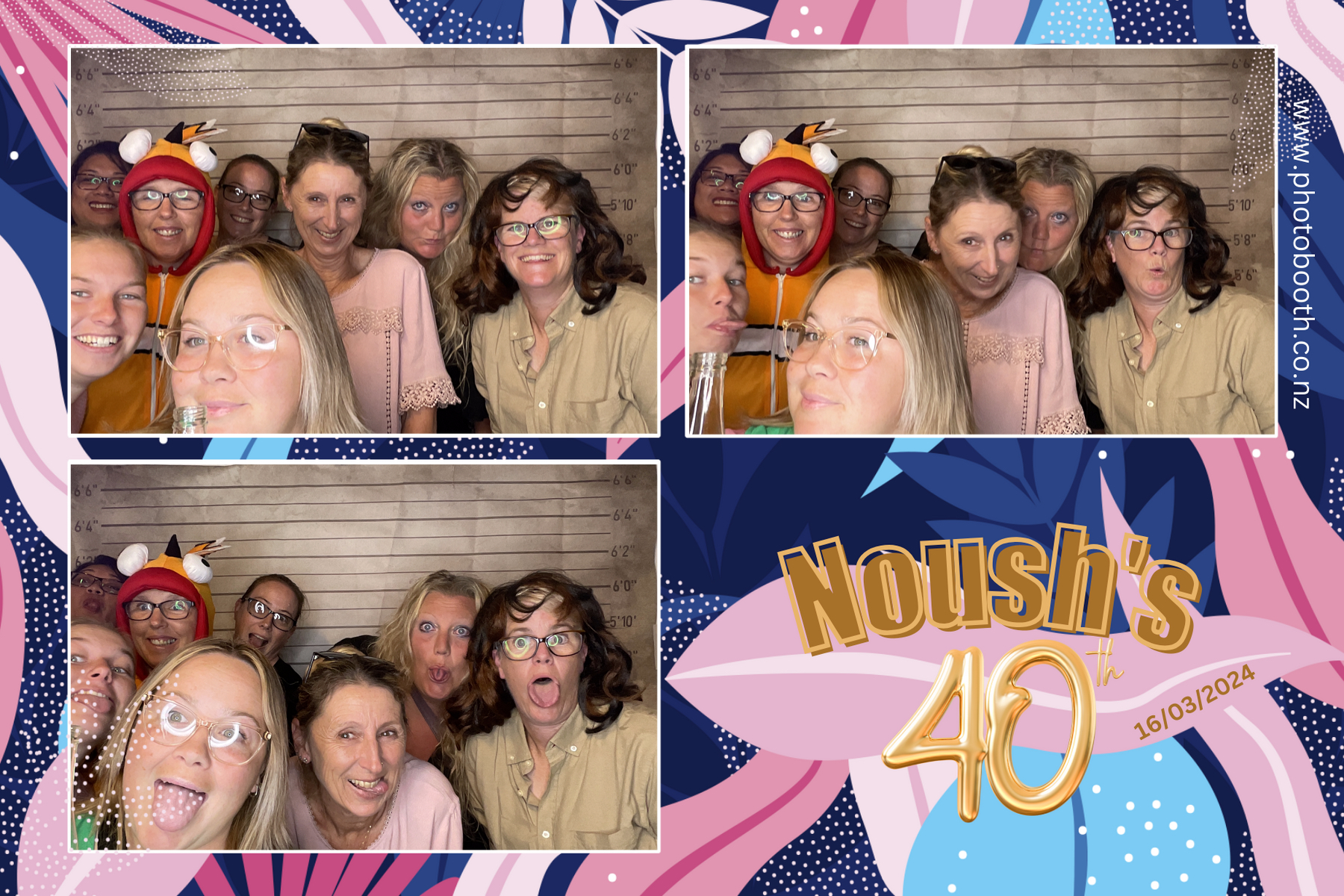 Noush's 40th Birthday | View more photos from the event at gallery.photobooth.co.nz/u/SelfieCentral/Noushs-40th-Birthday