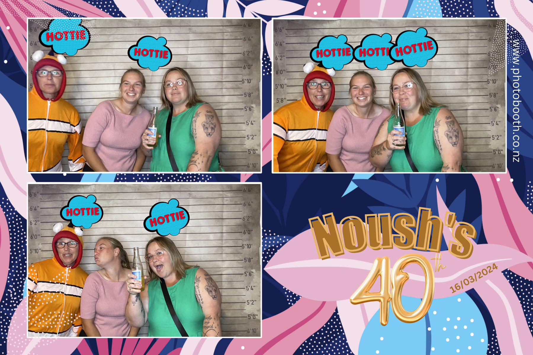 Noush's 40th Birthday | View more photos from the event at gallery.photobooth.co.nz/u/SelfieCentral/Noushs-40th-Birthday