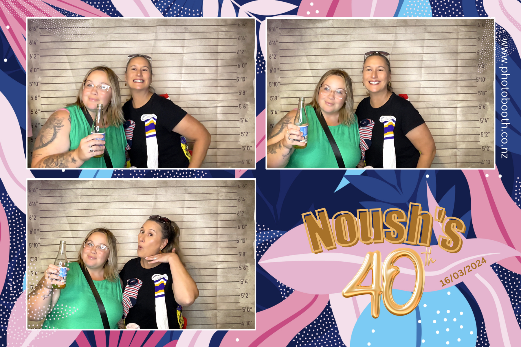 Noush's 40th Birthday | View more photos from the event at gallery.photobooth.co.nz/u/SelfieCentral/Noushs-40th-Birthday