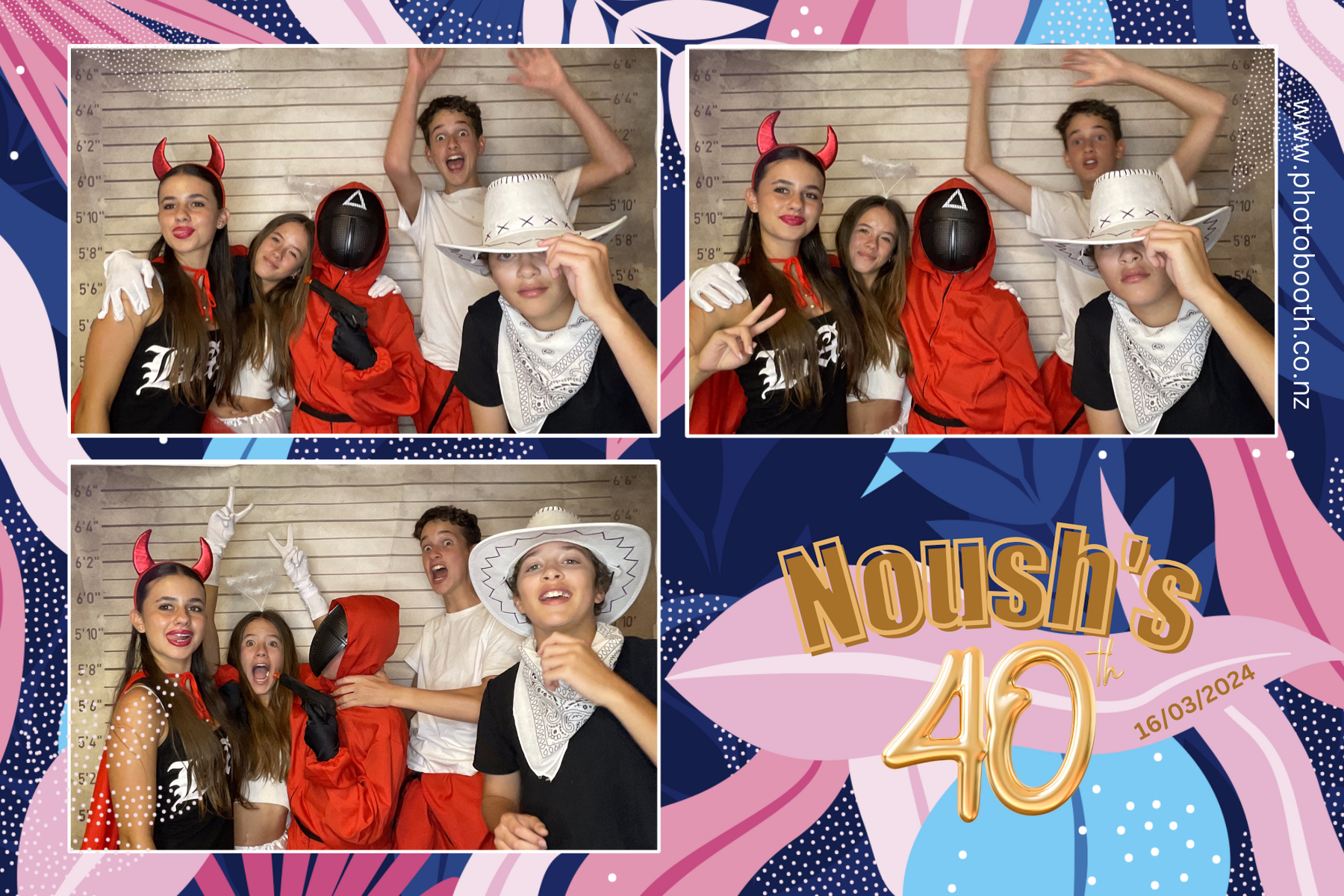 Noush's 40th Birthday | View more photos from the event at gallery.photobooth.co.nz/u/SelfieCentral/Noushs-40th-Birthday
