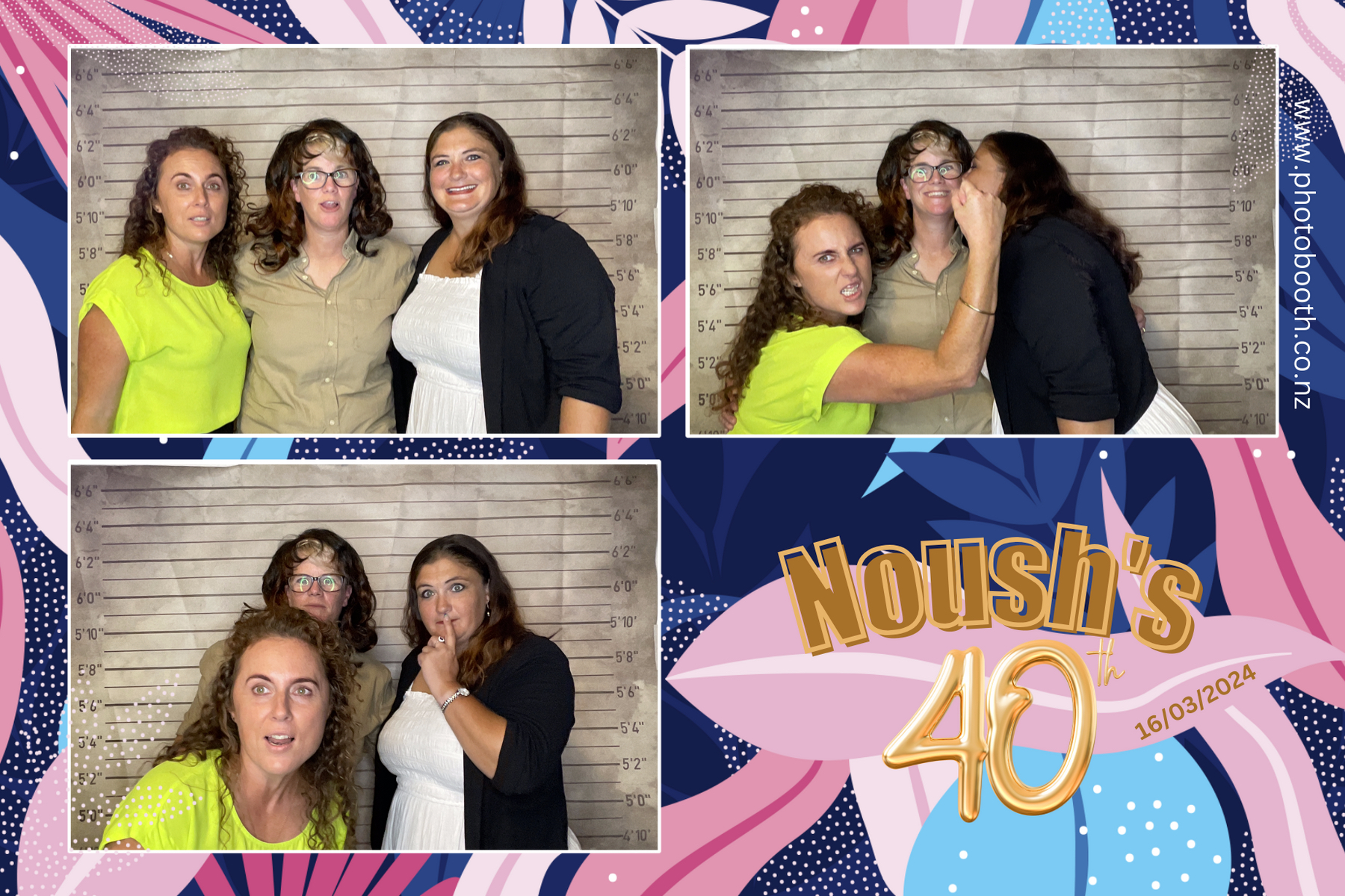 Noush's 40th Birthday | View more photos from the event at gallery.photobooth.co.nz/u/SelfieCentral/Noushs-40th-Birthday