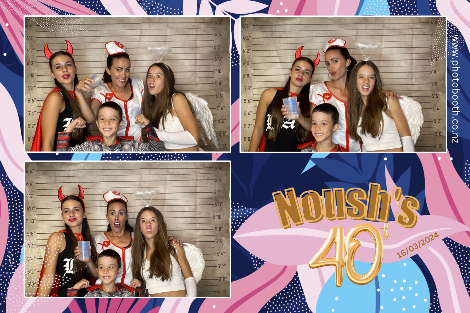 Noush's 40th Birthday | View more photos from the event at gallery.photobooth.co.nz/u/SelfieCentral/Noushs-40th-Birthday