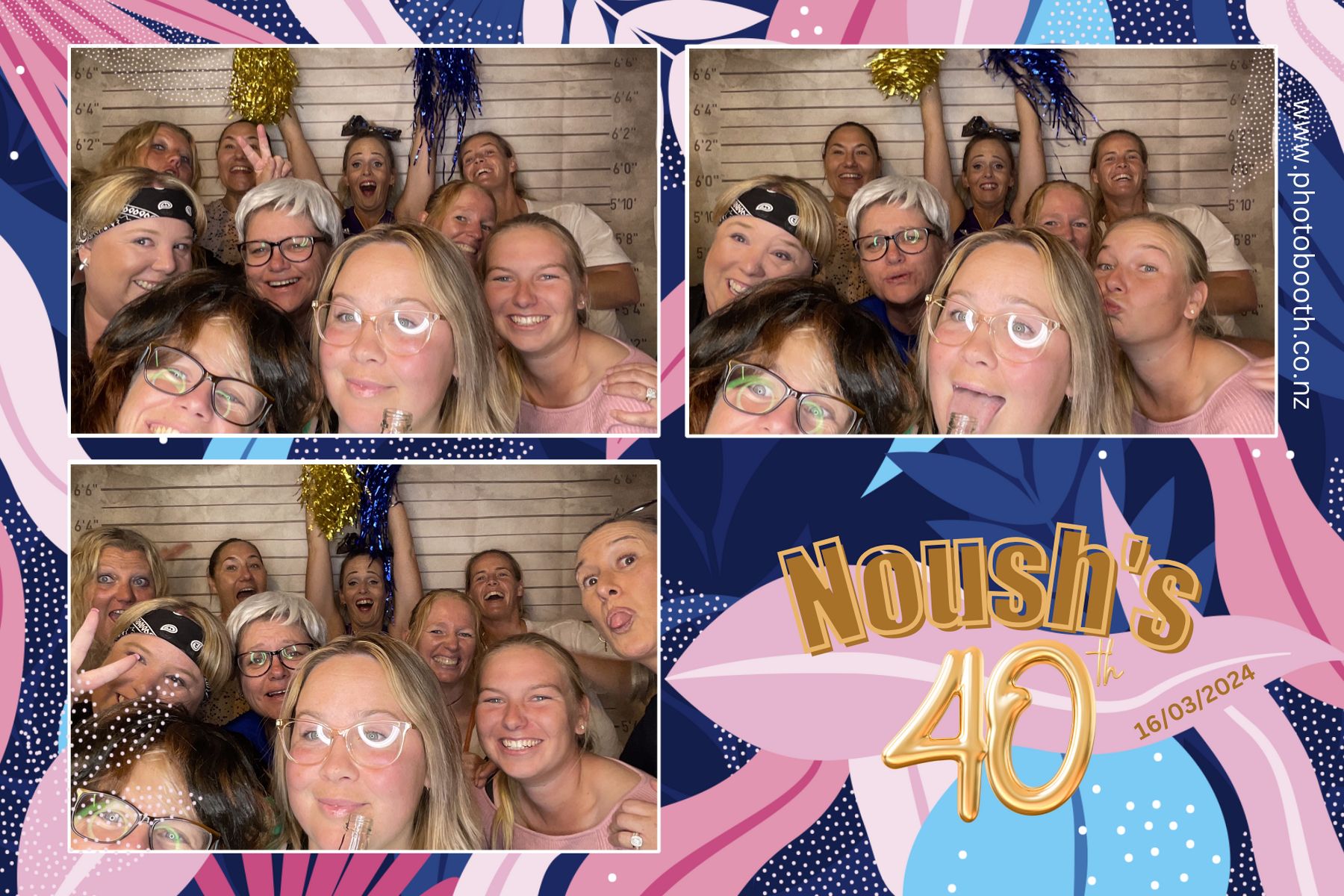 Noush's 40th Birthday | View more photos from the event at gallery.photobooth.co.nz/u/SelfieCentral/Noushs-40th-Birthday