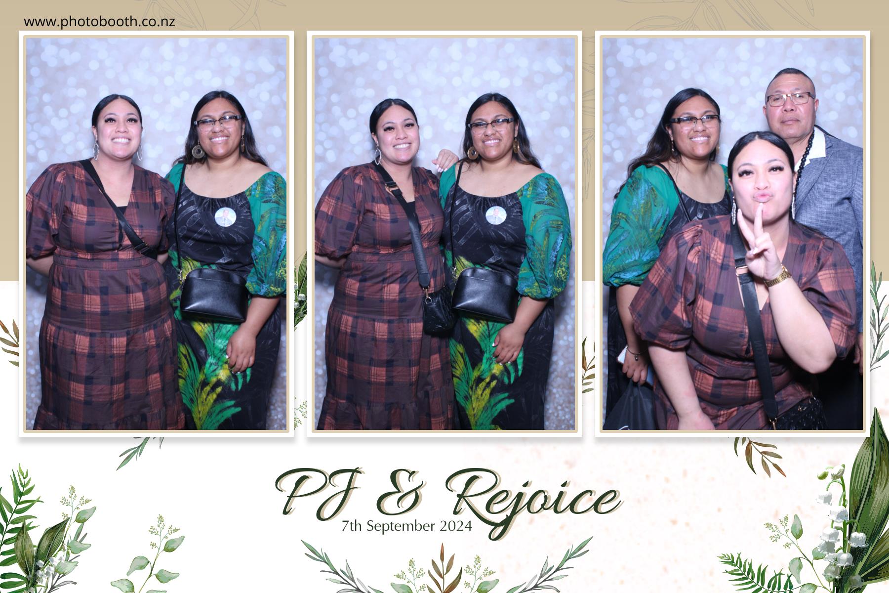 PJ & Rejoice's Wedding | View more photos from the event at gallery.photobooth.co.nz/u/SelfieCentral/PJ-Rejoices-Wedding