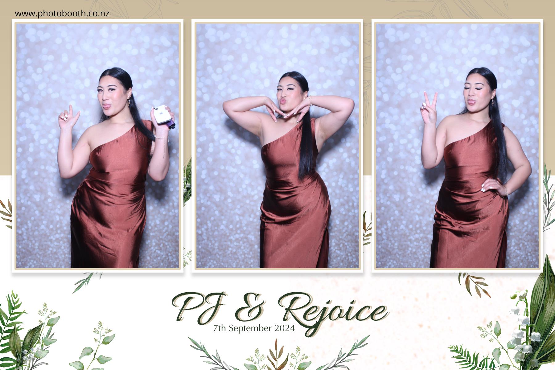PJ & Rejoice's Wedding | View more photos from the event at gallery.photobooth.co.nz/u/SelfieCentral/PJ-Rejoices-Wedding